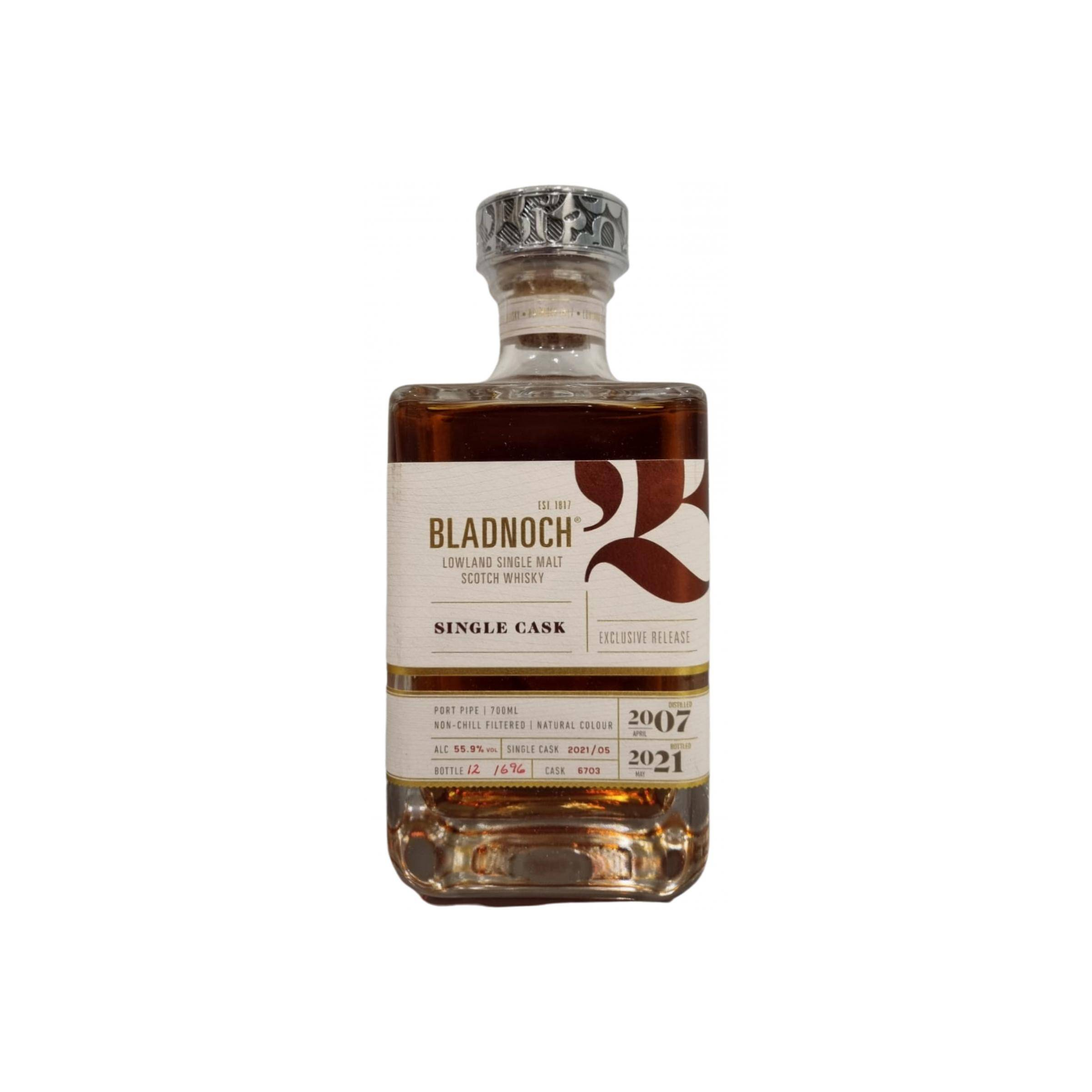 Bladnoch Single Cask 2007 14 Years Single Malt Whisky