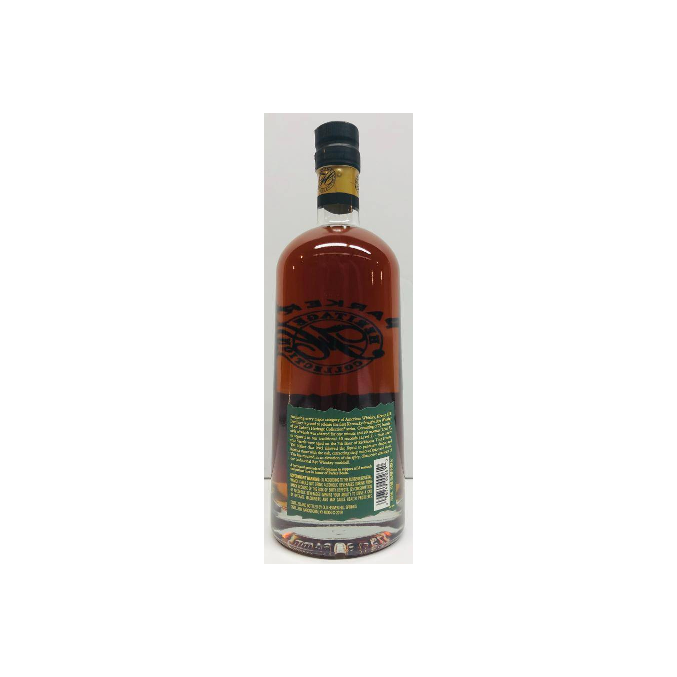 Parkers 8 Years Rye Whisky 3