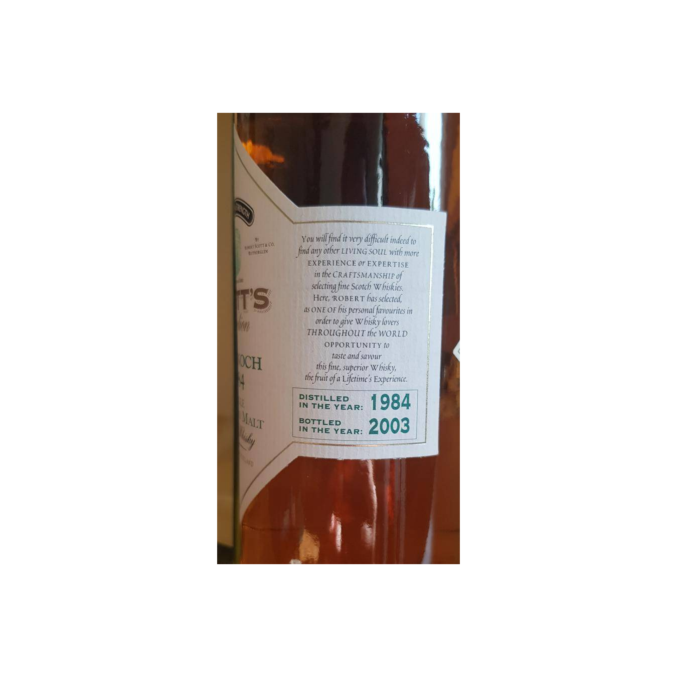 Bladnoch 1984 19 Years Single Malt Whisky 3
