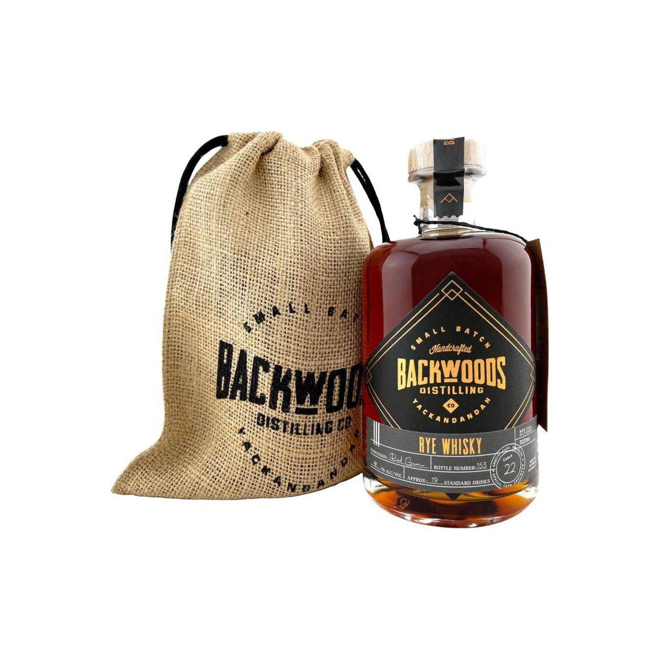 Backwoods Distilling Rye Whisky