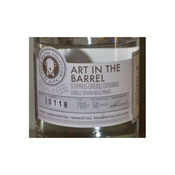 Art in the Barrel Stiprus Grüdu Gerimas