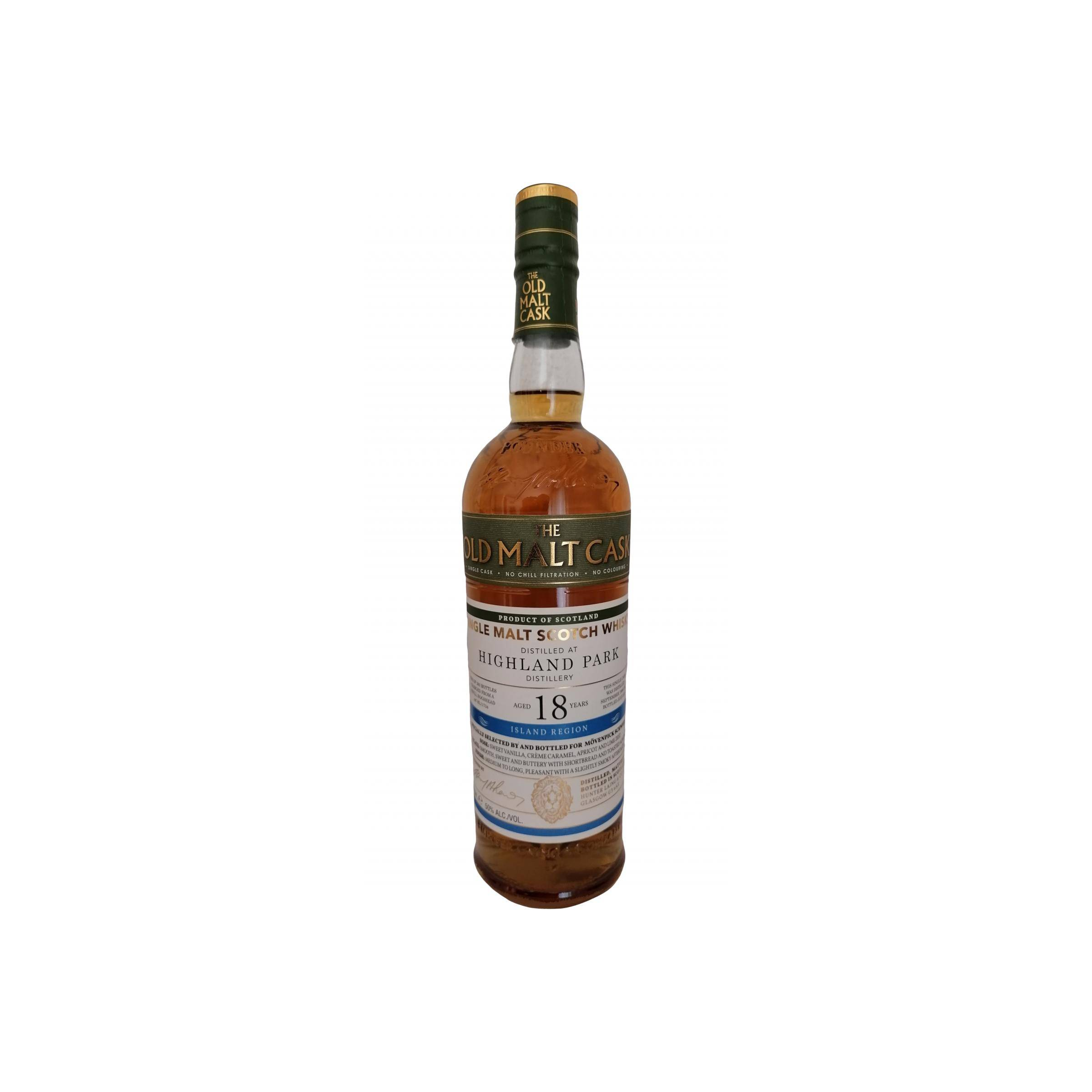 Highland Park Old Malt Cask 1996 18 Years Single Malt Whisky