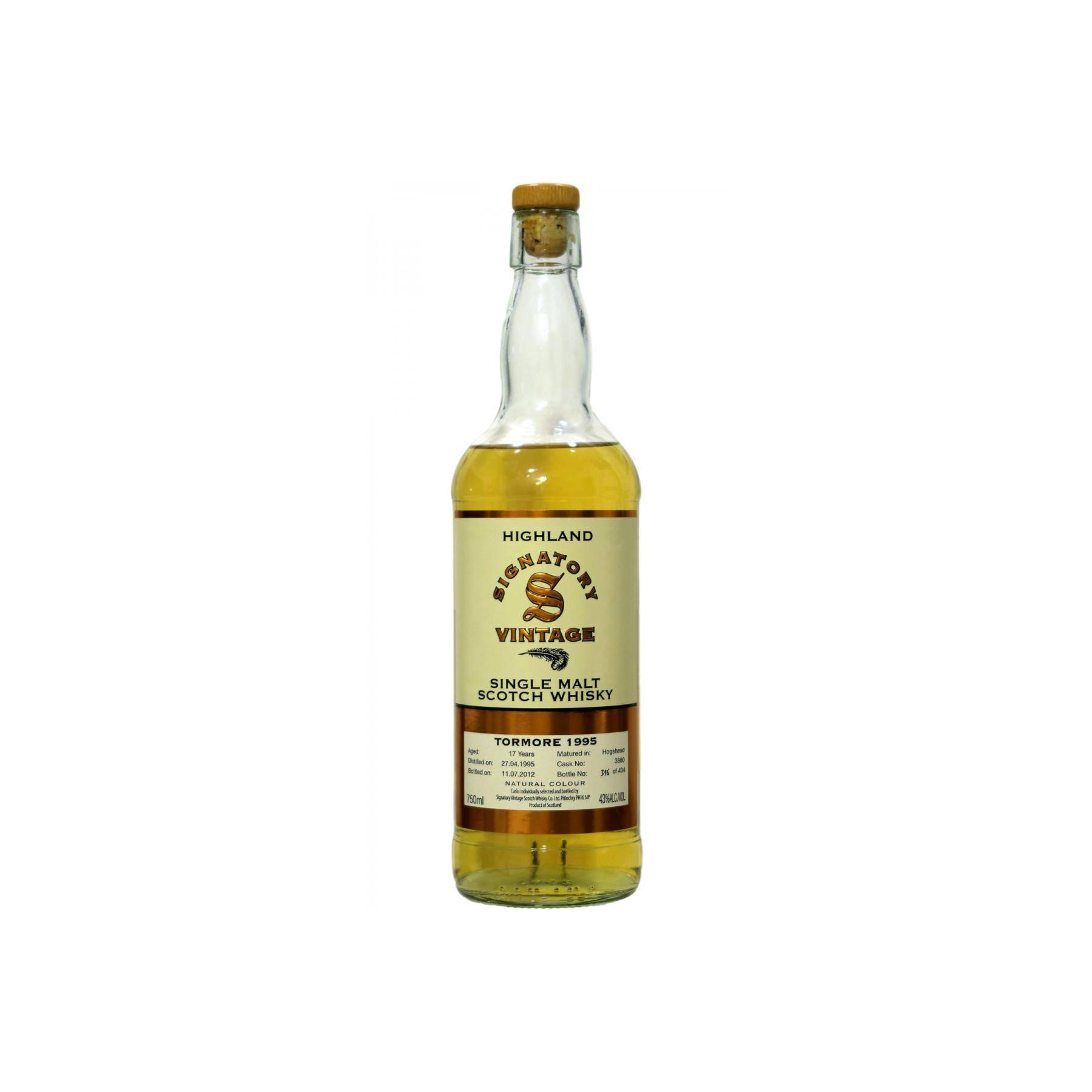 Tormore Vintage Collection 1995 17 Years Single Malt Whisky
