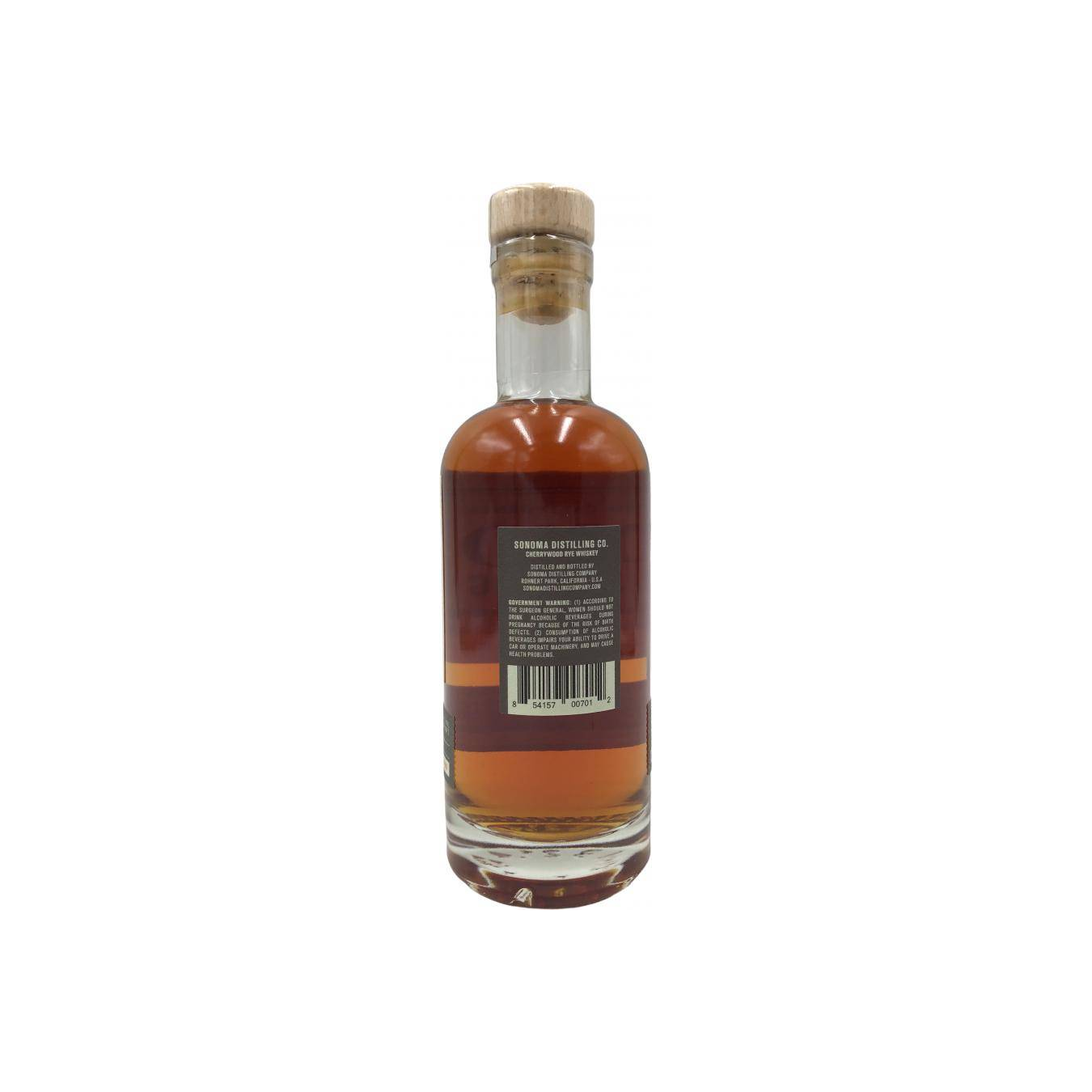 Sonoma County Cherrywood Rye Whiskey 2