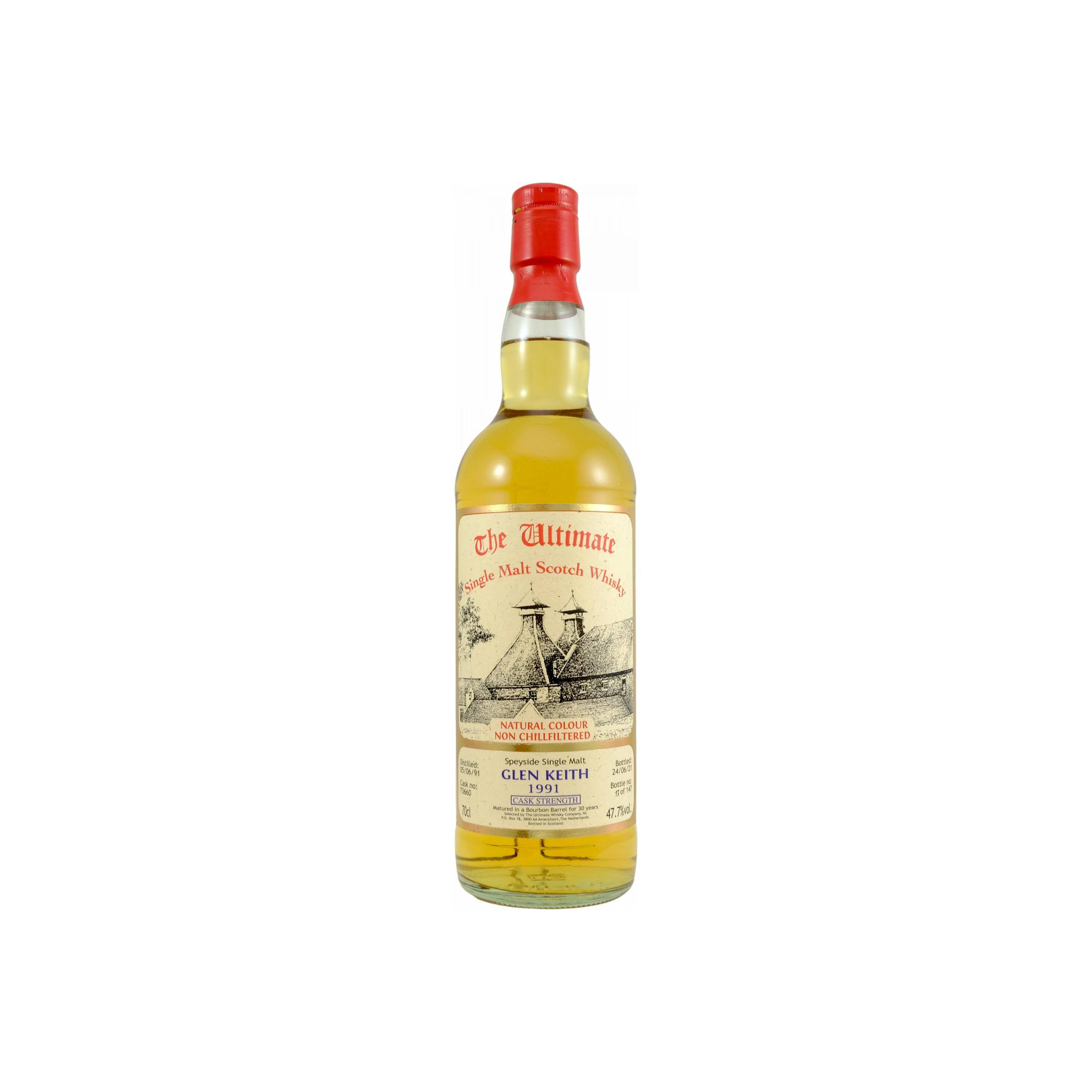 Glen Keith 1991 30 Years Single Malt Whisky