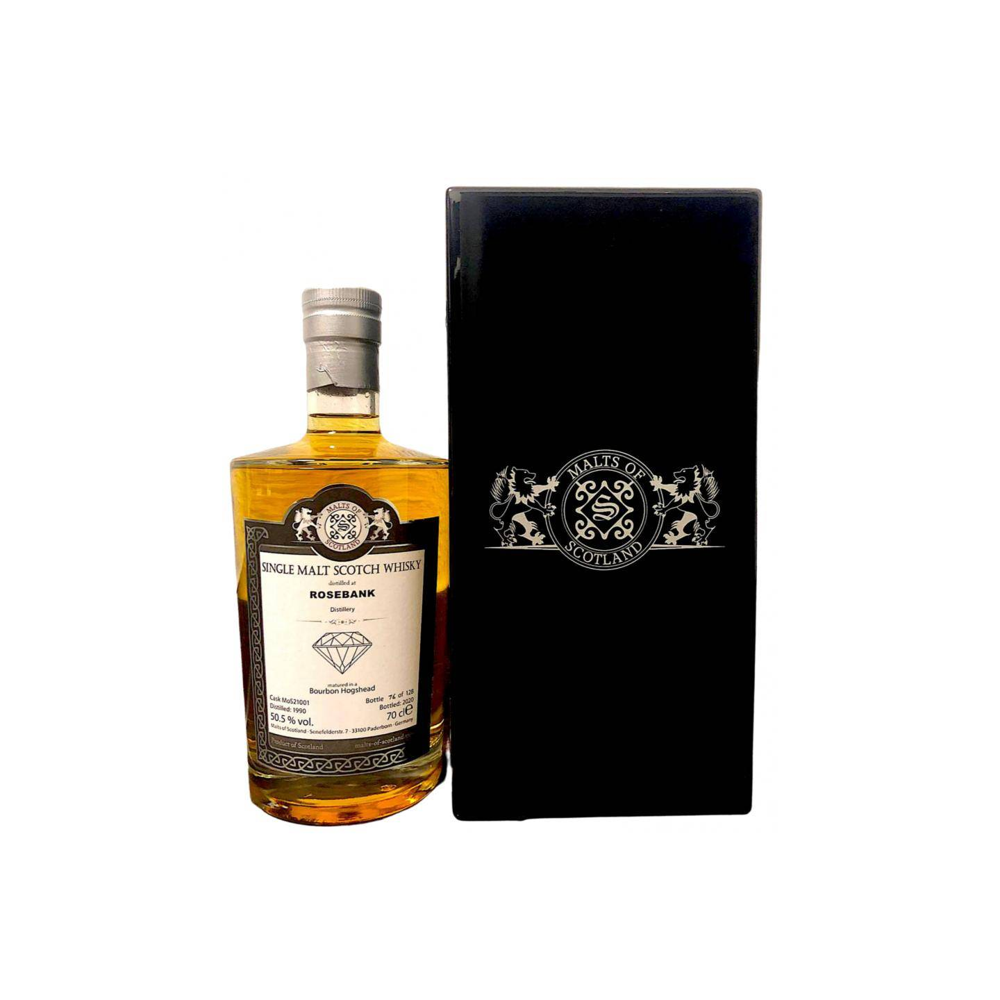 Rosebank 1990 30 Years Single Malt Whisky 2