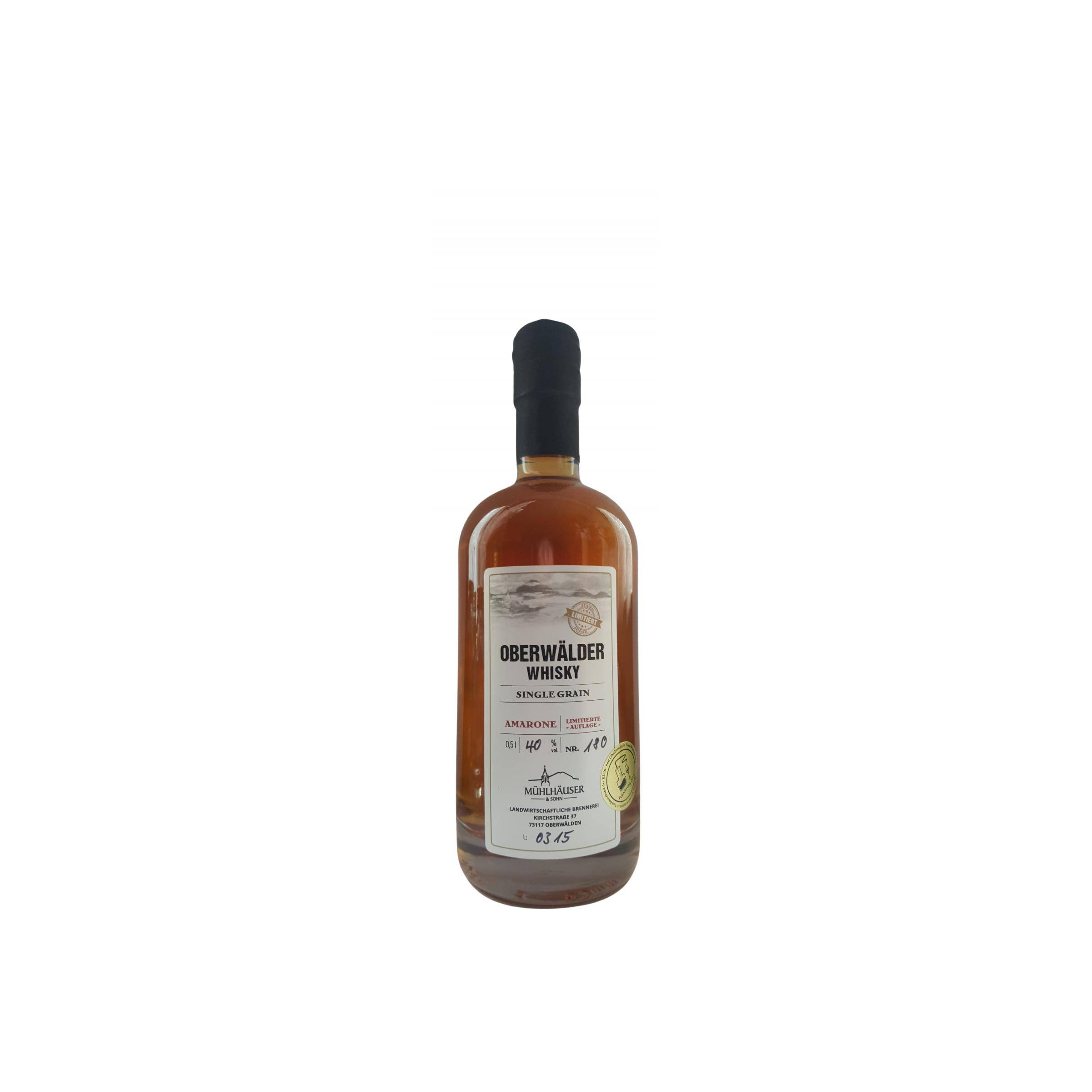 Landbrennerei Mühlhäuser Oberwälder Whisky