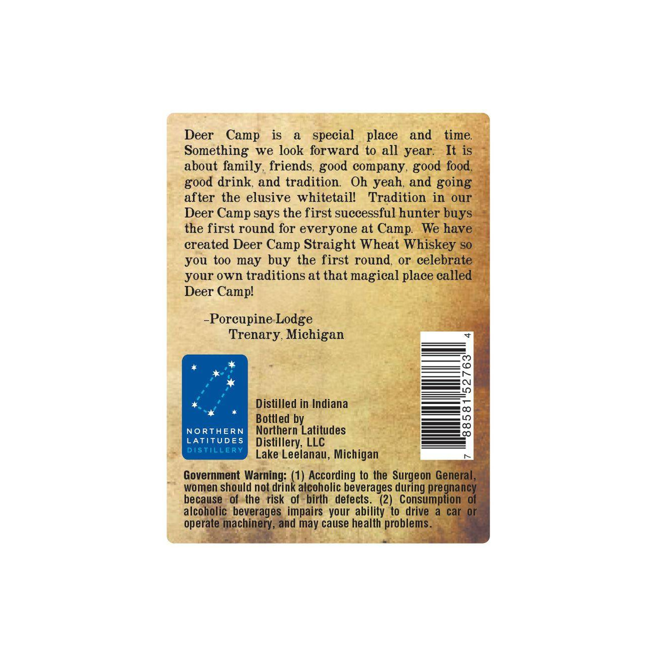 Deer Camp Straight Wheat Whiskey 2