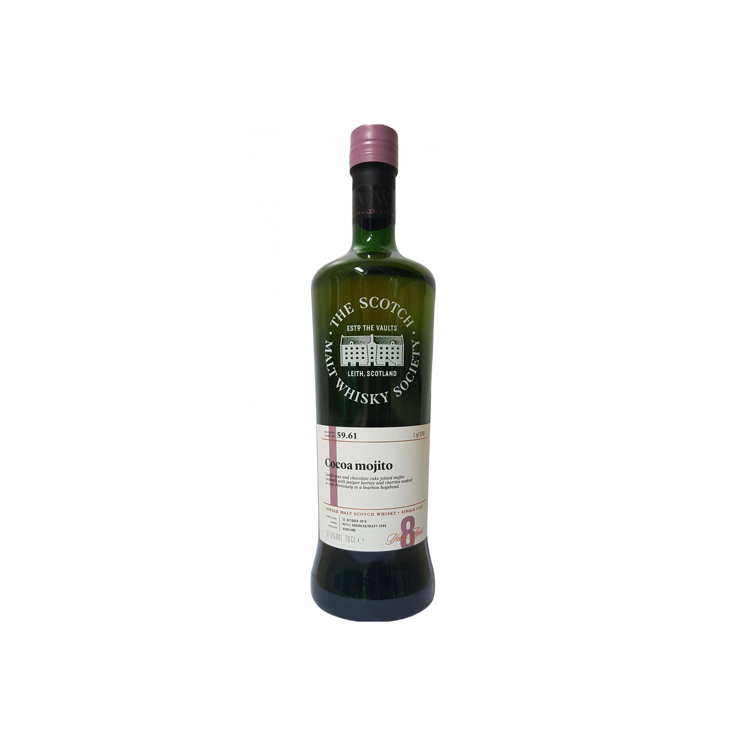 The Scotch Malt Whisky Society 2010 8 Years Single Malt Whisky