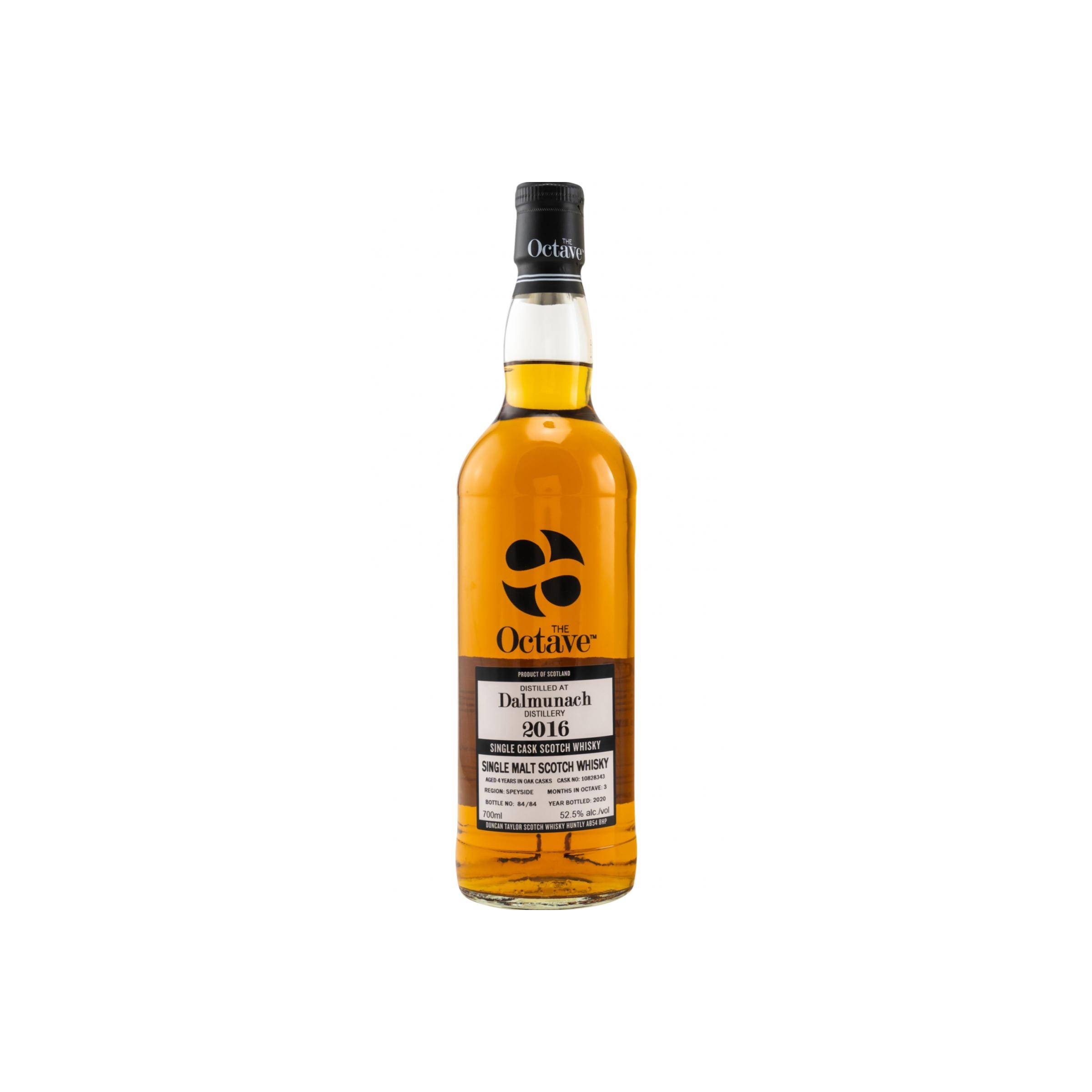 Dalmunach The Octave 2016 4 Years Single Malt Whisky