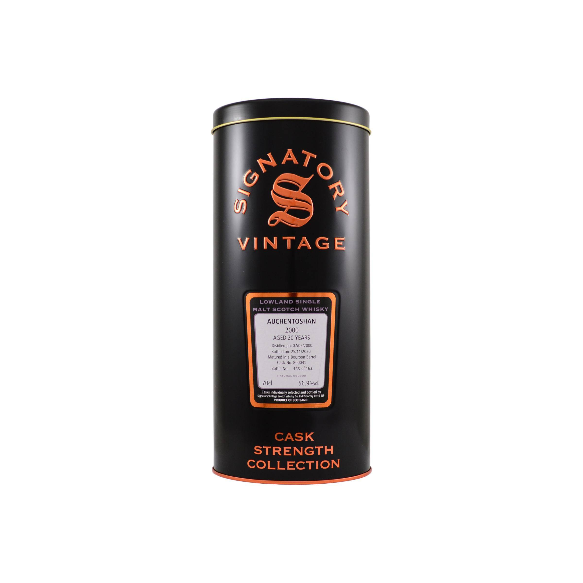 Auchentoshan Cask Strength Collection 2000 20 Years Single Malt Whisky 2