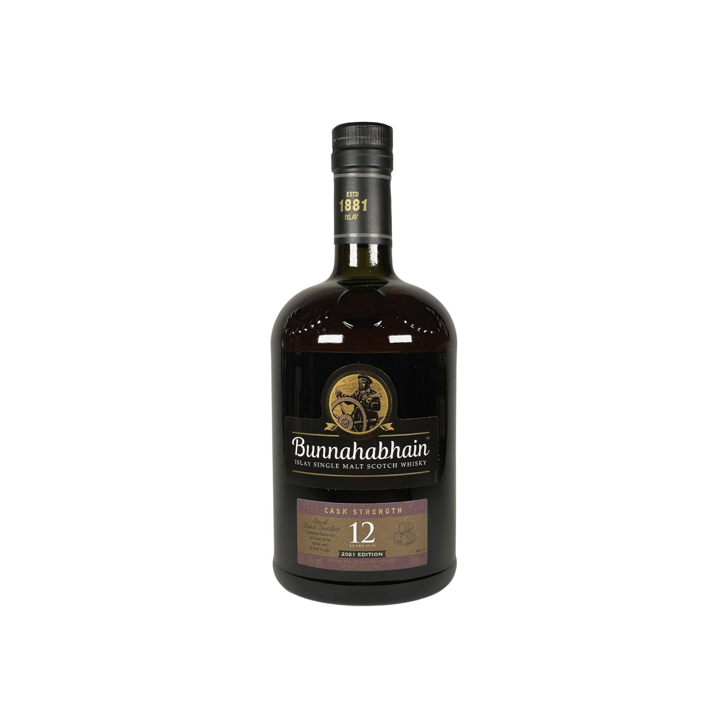Bunnahabhain Cask Strength Collection 12 Years Single Malt Whisky