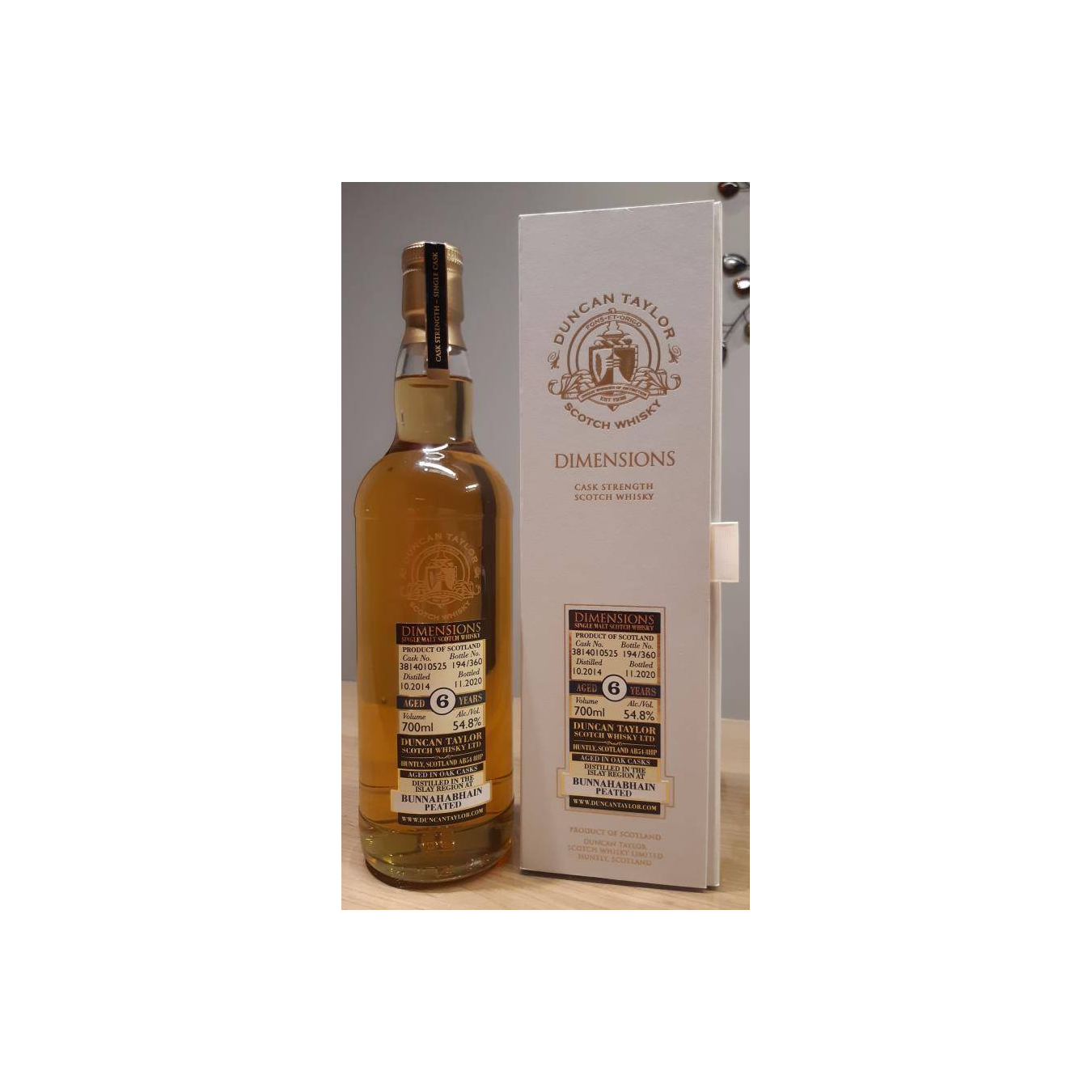Bunnahabhain Dimensions 2014 6 Years Single Malt Whisky 2