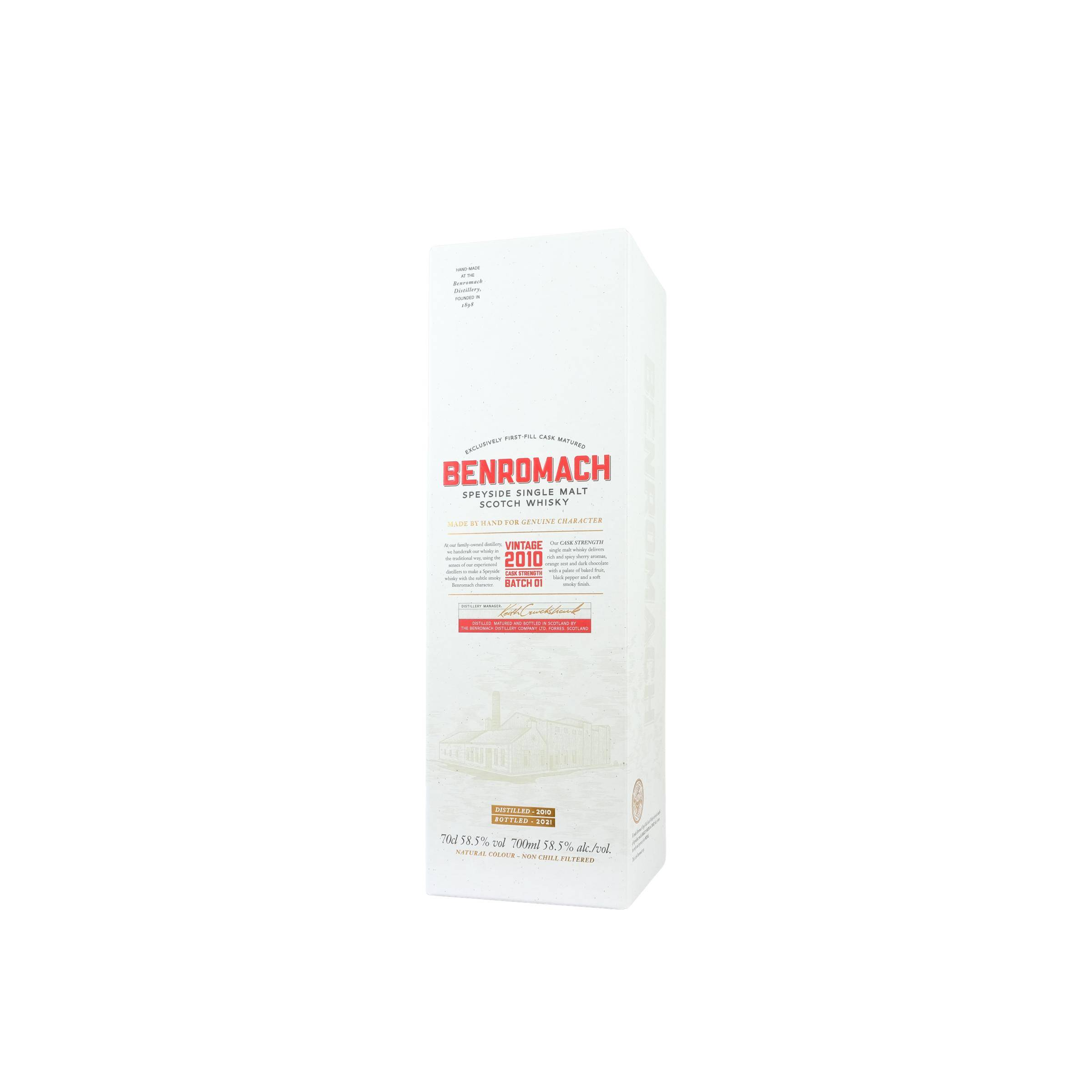 Benromach Cask Strength Collection 2010 10 Years Single Malt Whisky 2