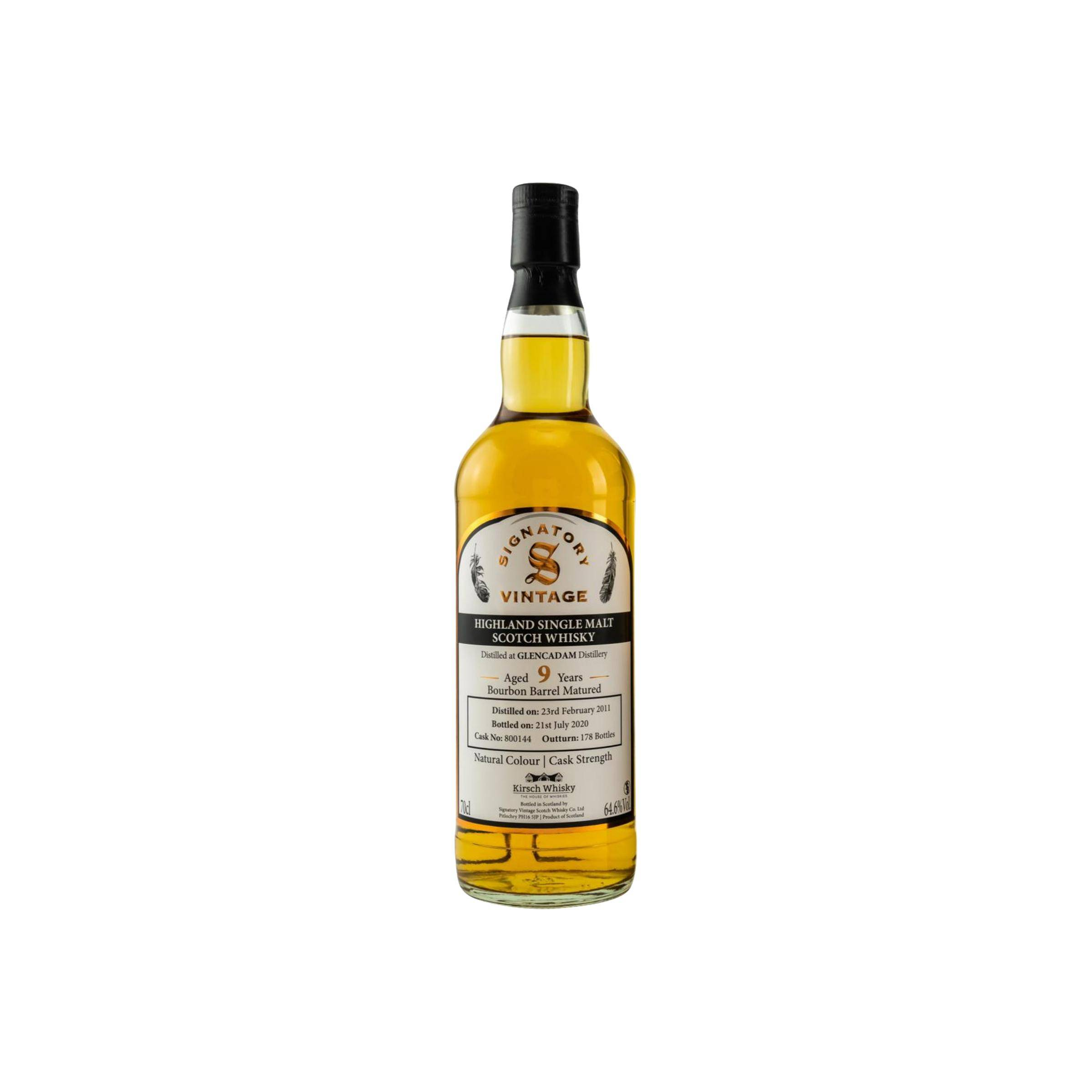 Glencadam 2011 9 Years Single Malt Whisky