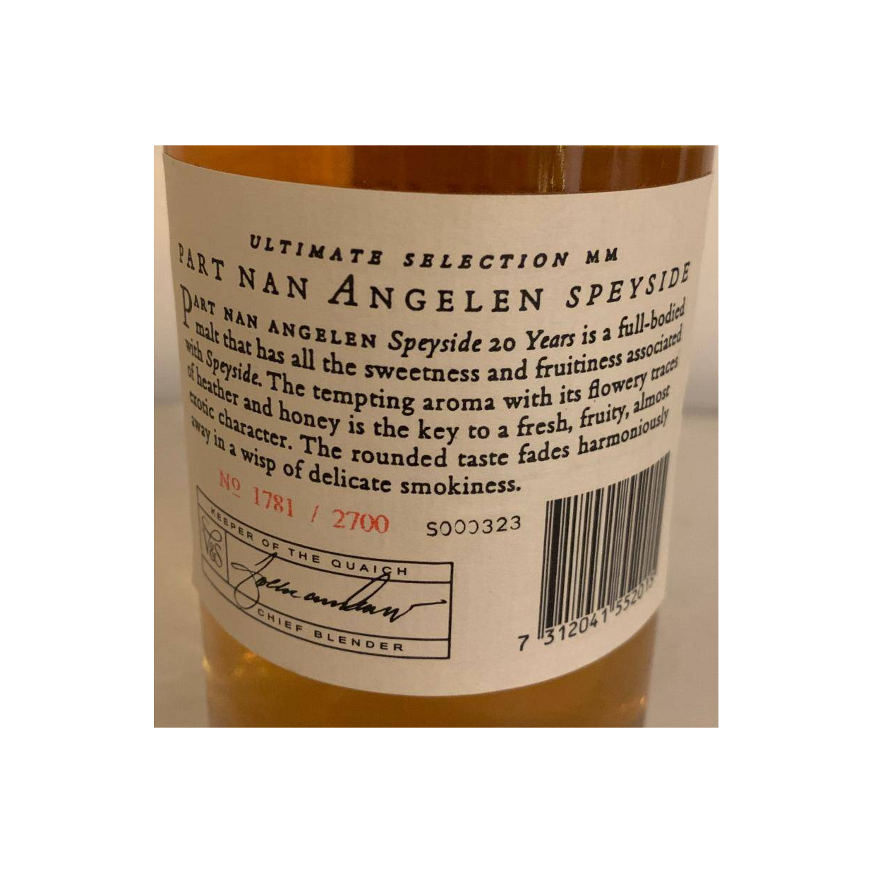 Speyside 20-year-old V&S 2