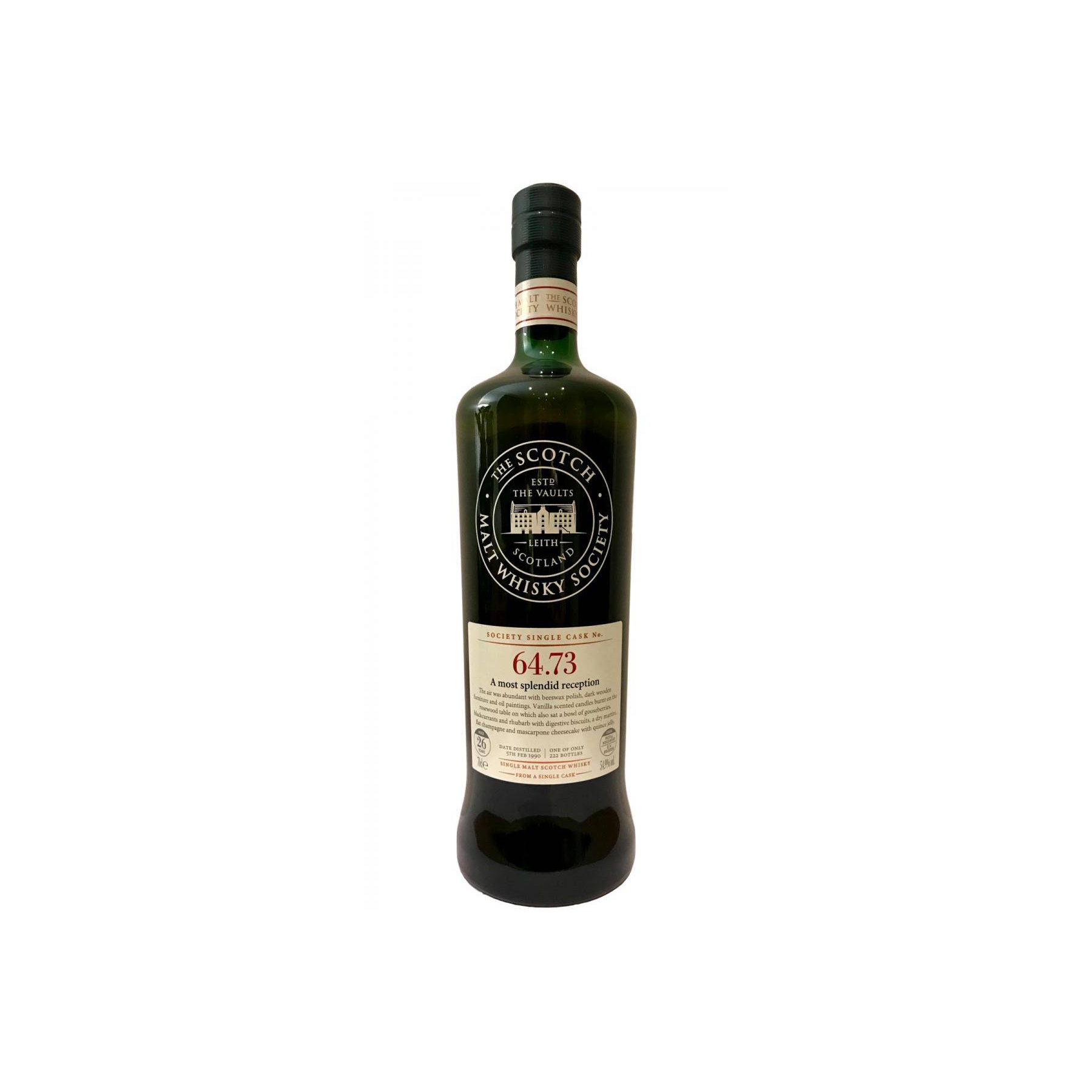 The Scotch Malt Whisky Society 1990 26 Years Single Malt Whisky