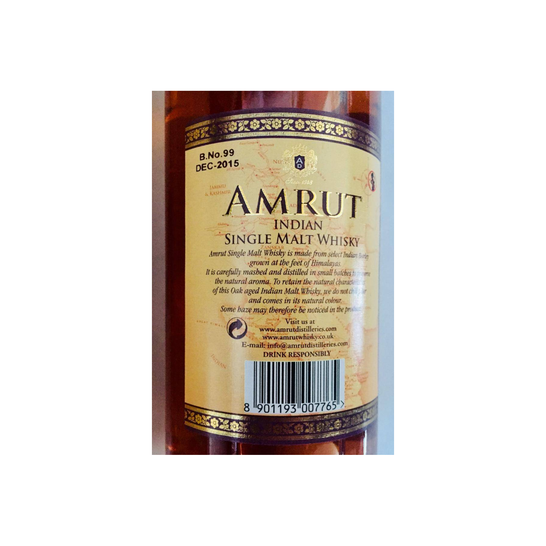 Amrut Single Malt Whisky 6