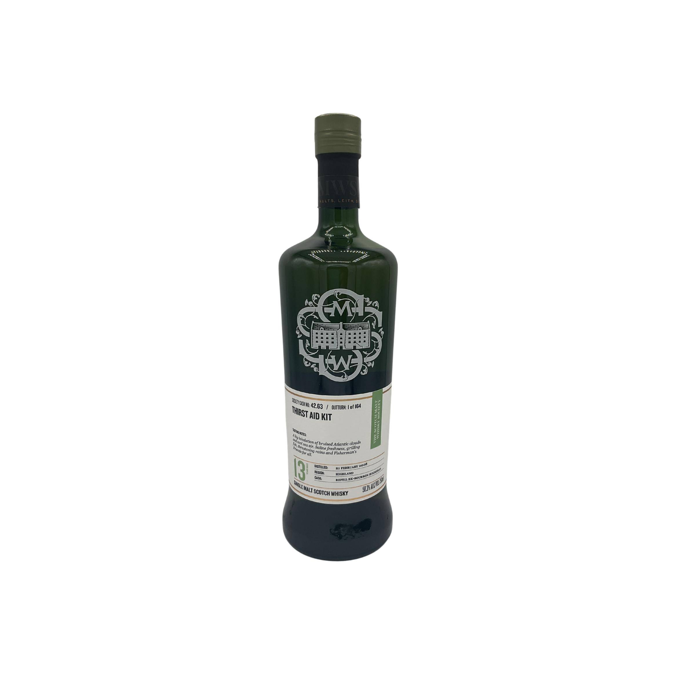 The Scotch Malt Whisky Society 2008 13 Years Single Malt Whisky