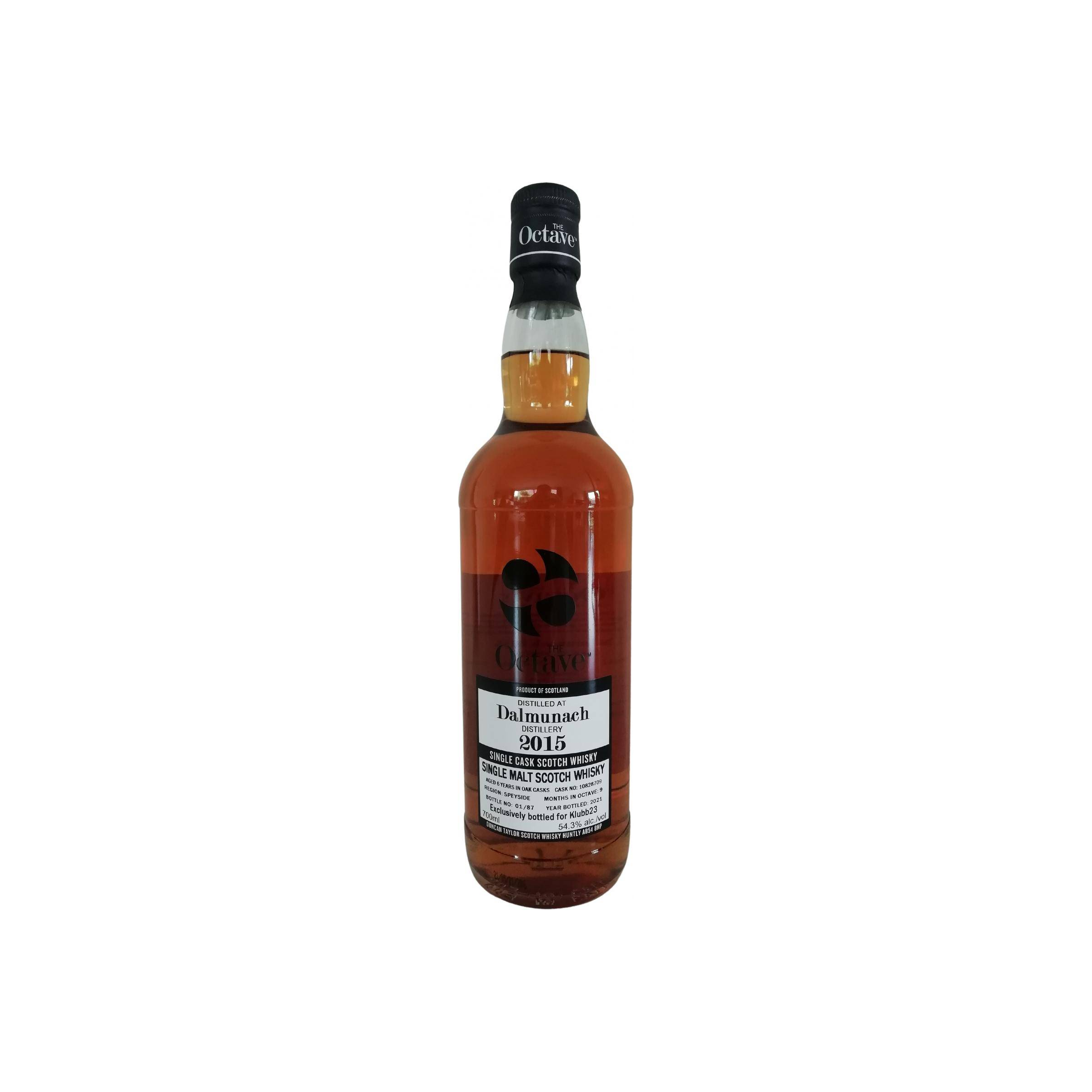 Dalmunach The Octave 2015 6 Years Single Malt Whisky