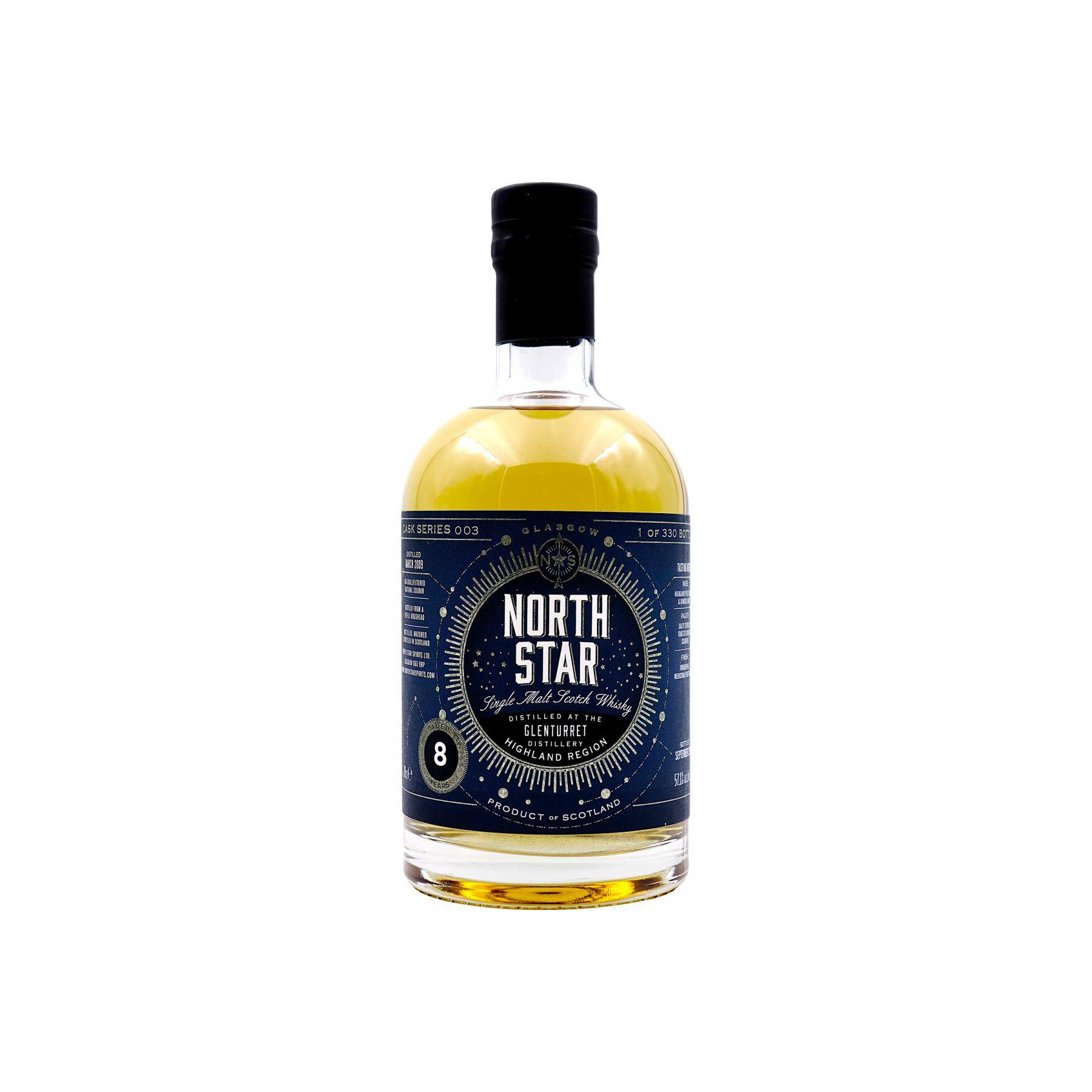 The Glenturret 2009 8 Years Single Malt Whisky