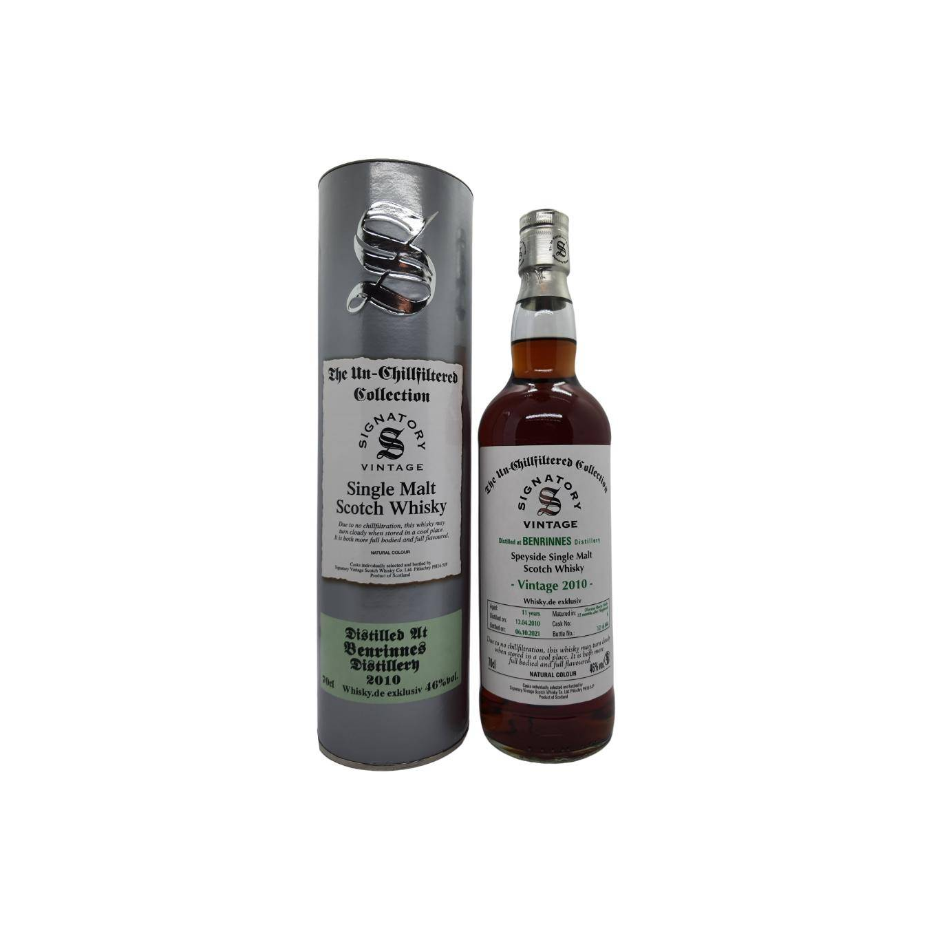 Benrinnes The Un-Chillfiltered Collection 2010 11 Years Single Malt Whisky