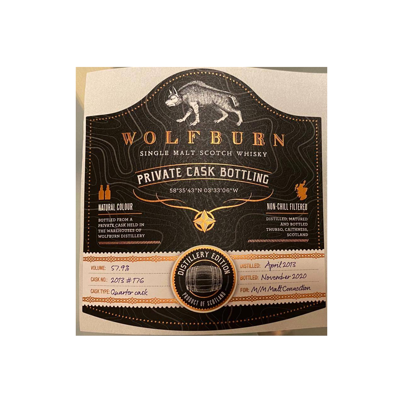 Wolfburn 2013 7 Years Single Malt Whisky 2