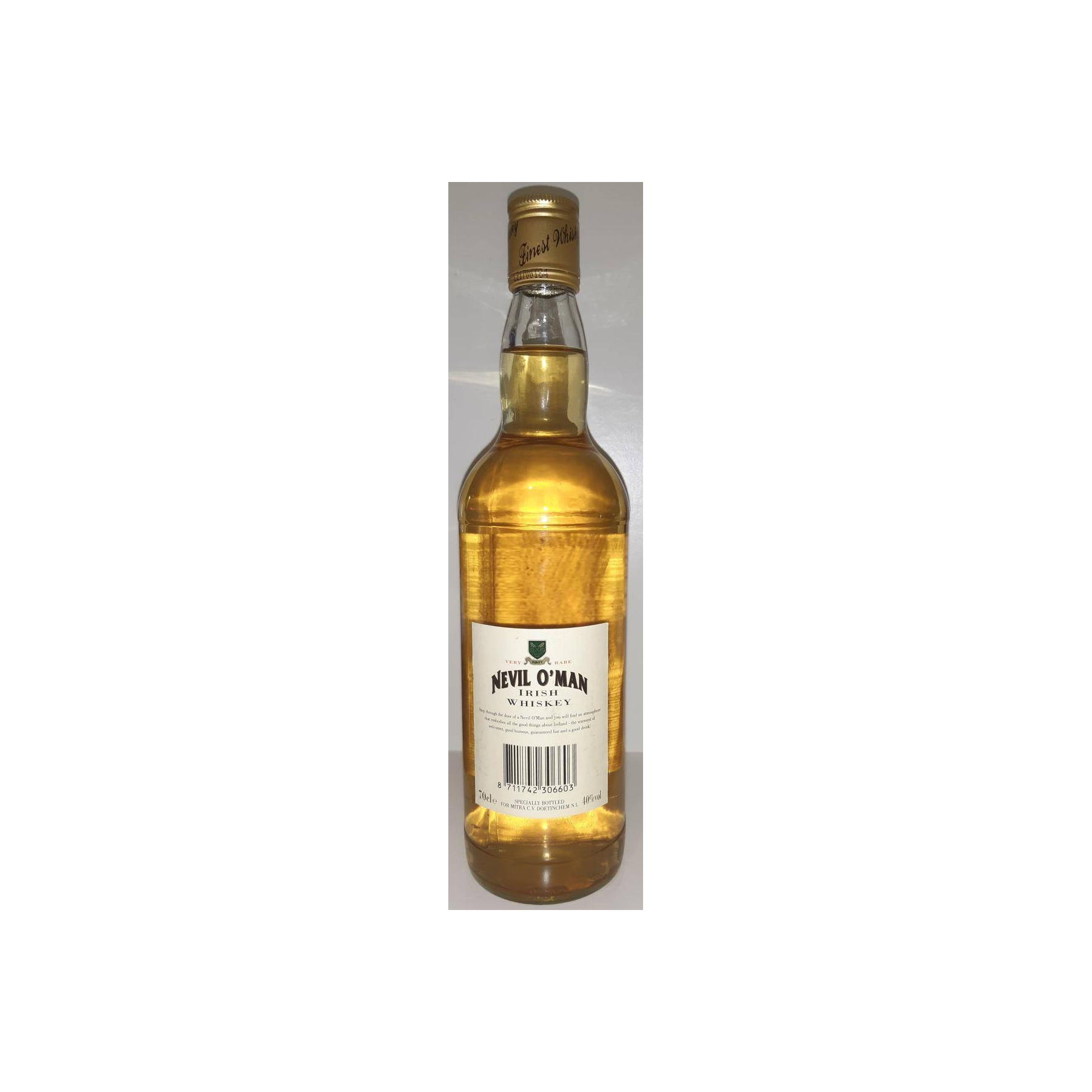 Nevil O'Man Irish Whiskey 2