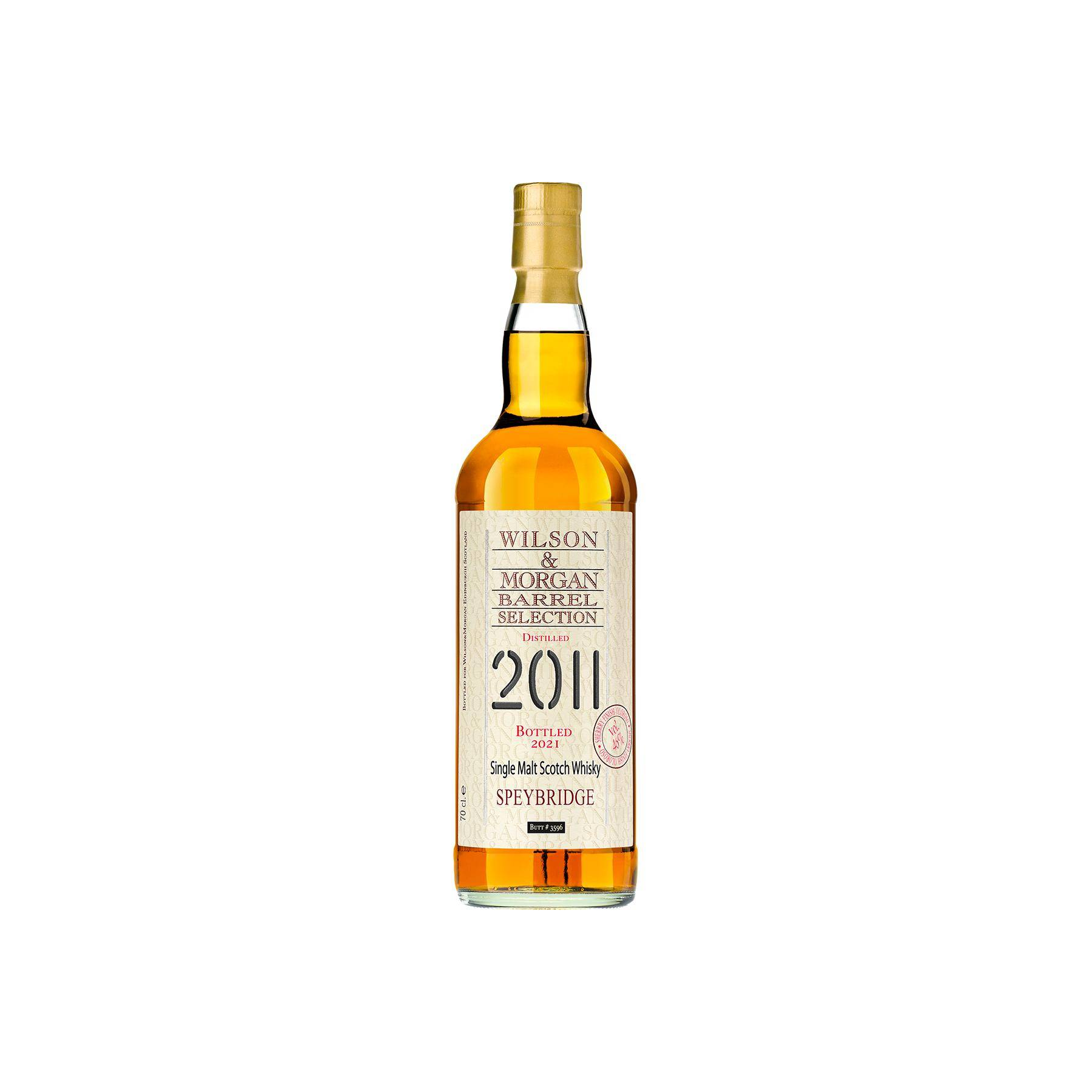 Wilson & Morgan Barrel Selection 2011 10 Years Single Malt Whisky