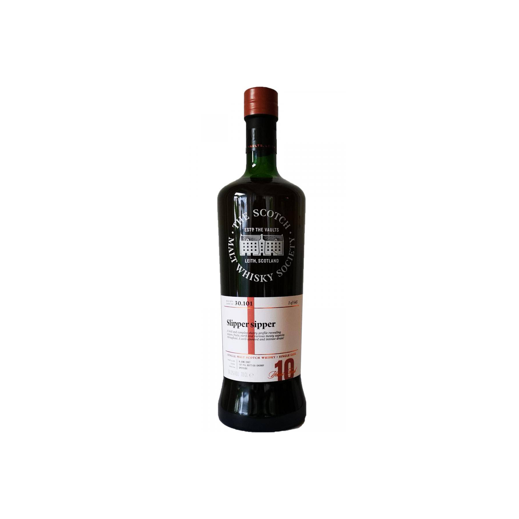 The Scotch Malt Whisky Society 2007 10 Years Single Malt Whisky