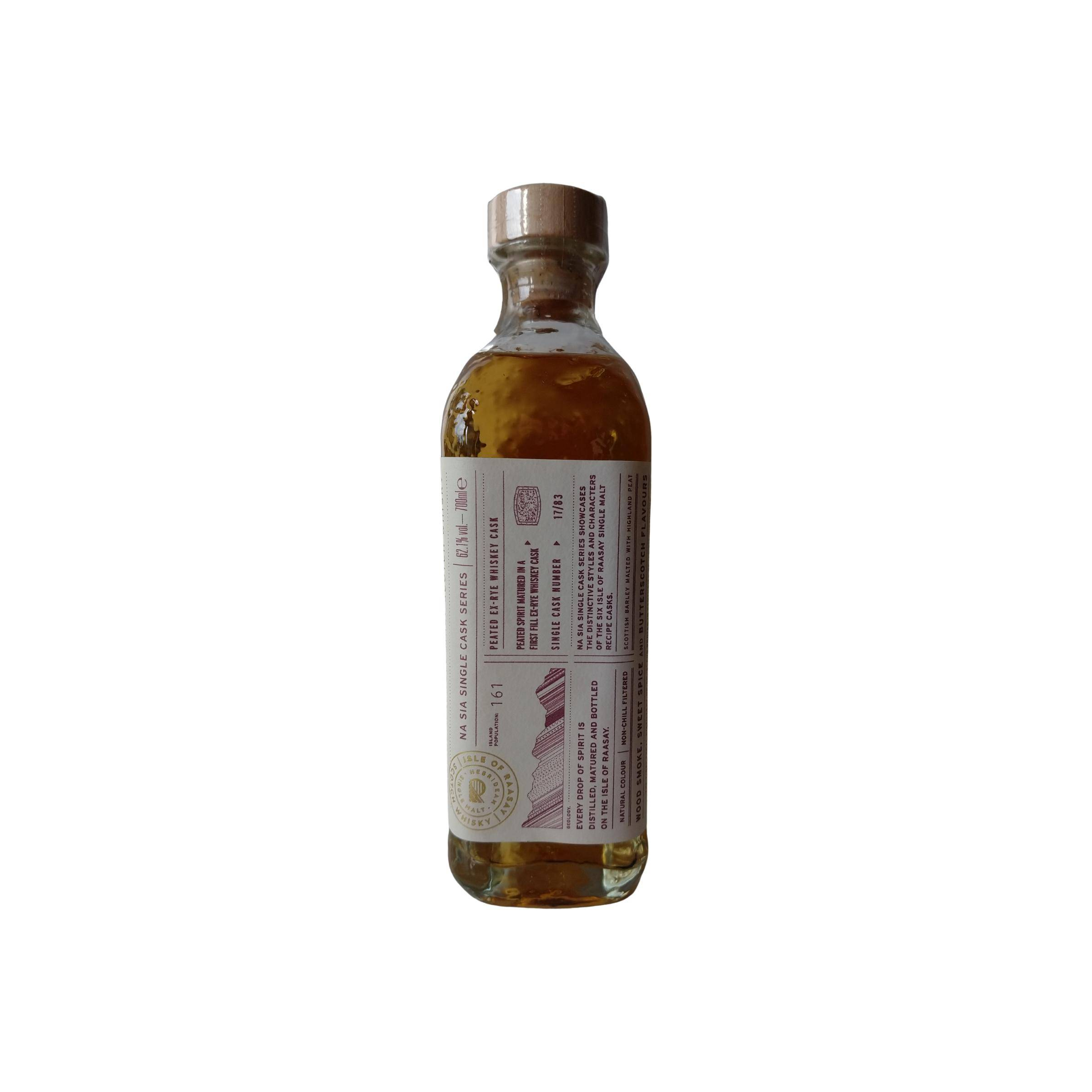 Raasay Single Cask Peated Rye 2