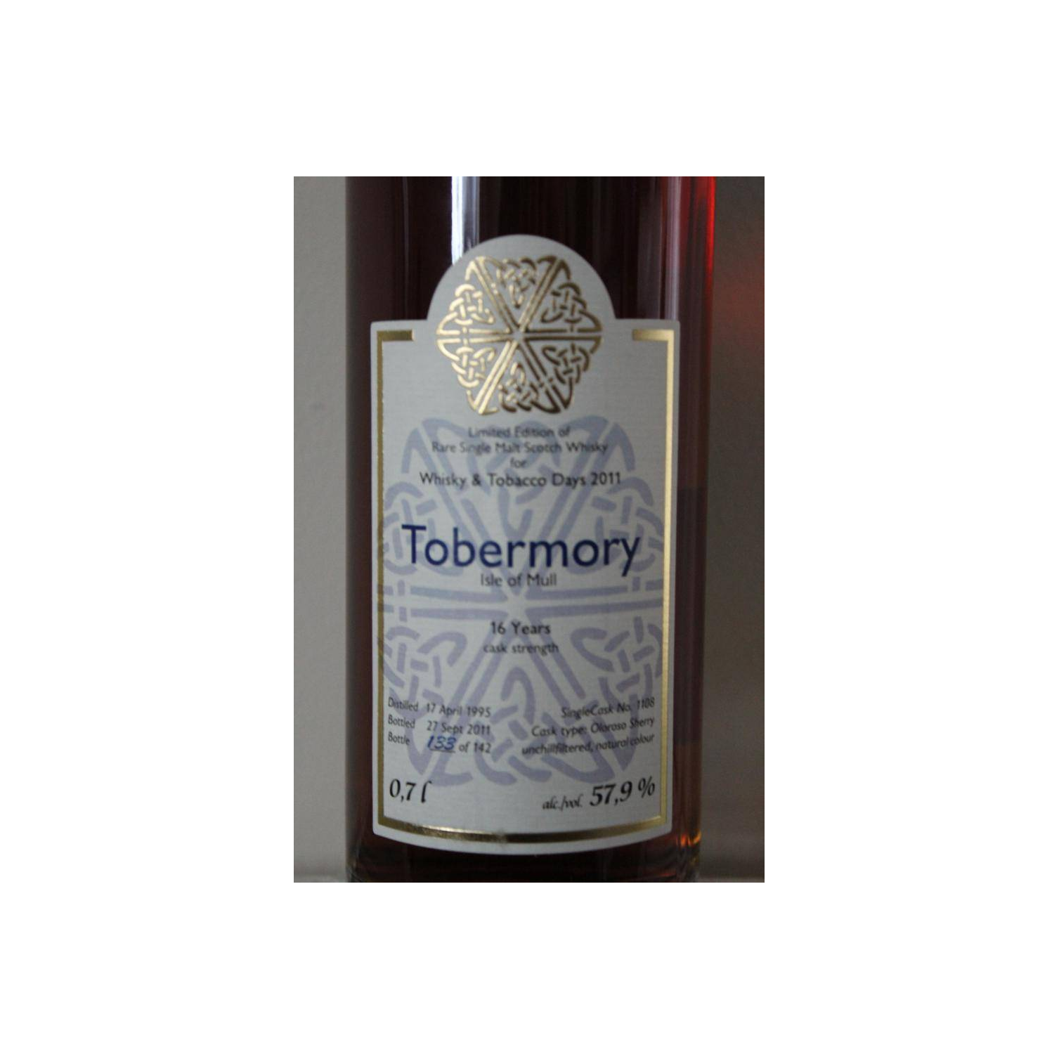 Tobermory 1995 16 Years Single Malt Whisky 2