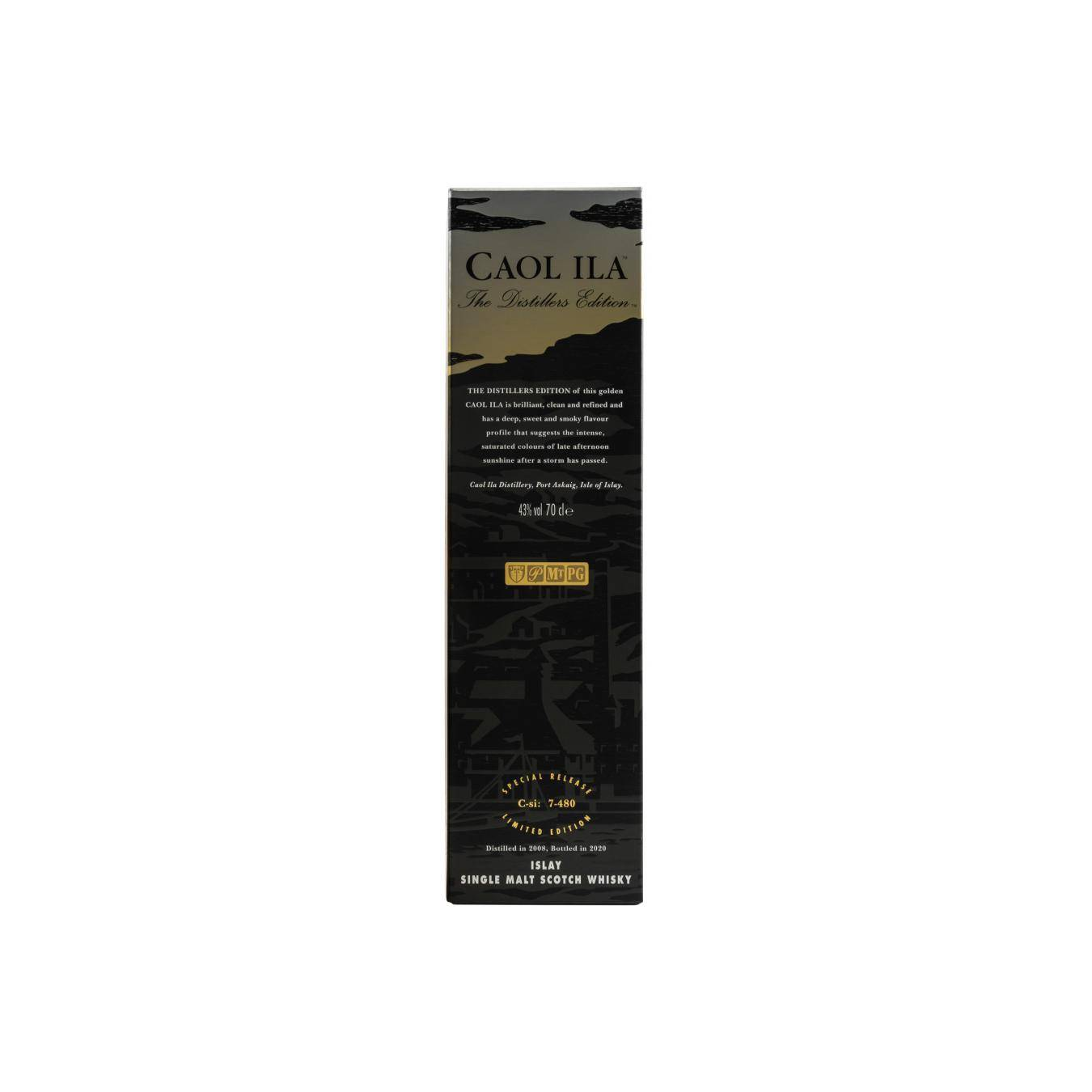 Caol Ila The Distillers Edition 2008 12 Years Single Malt Whisky 3