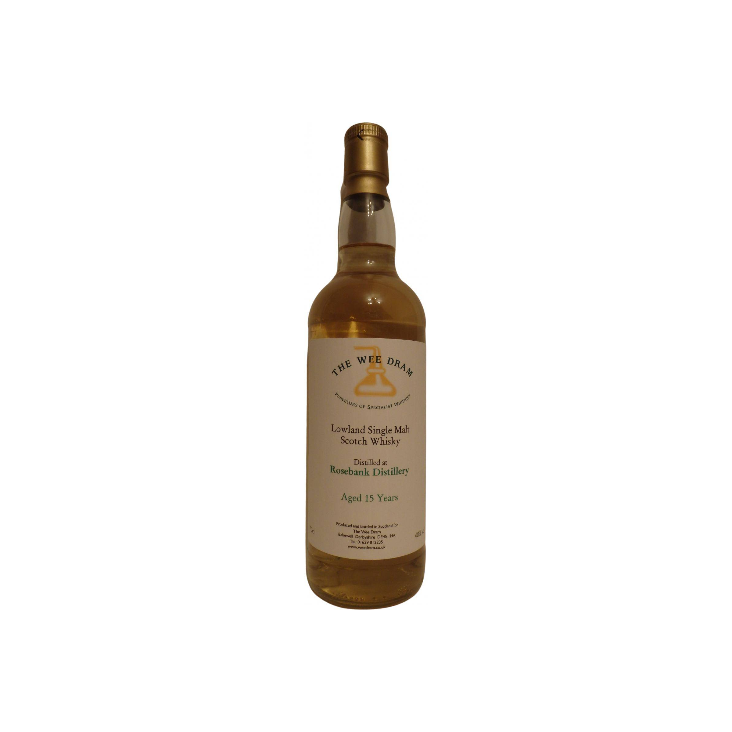 Rosebank 15 Years Single Malt Whisky