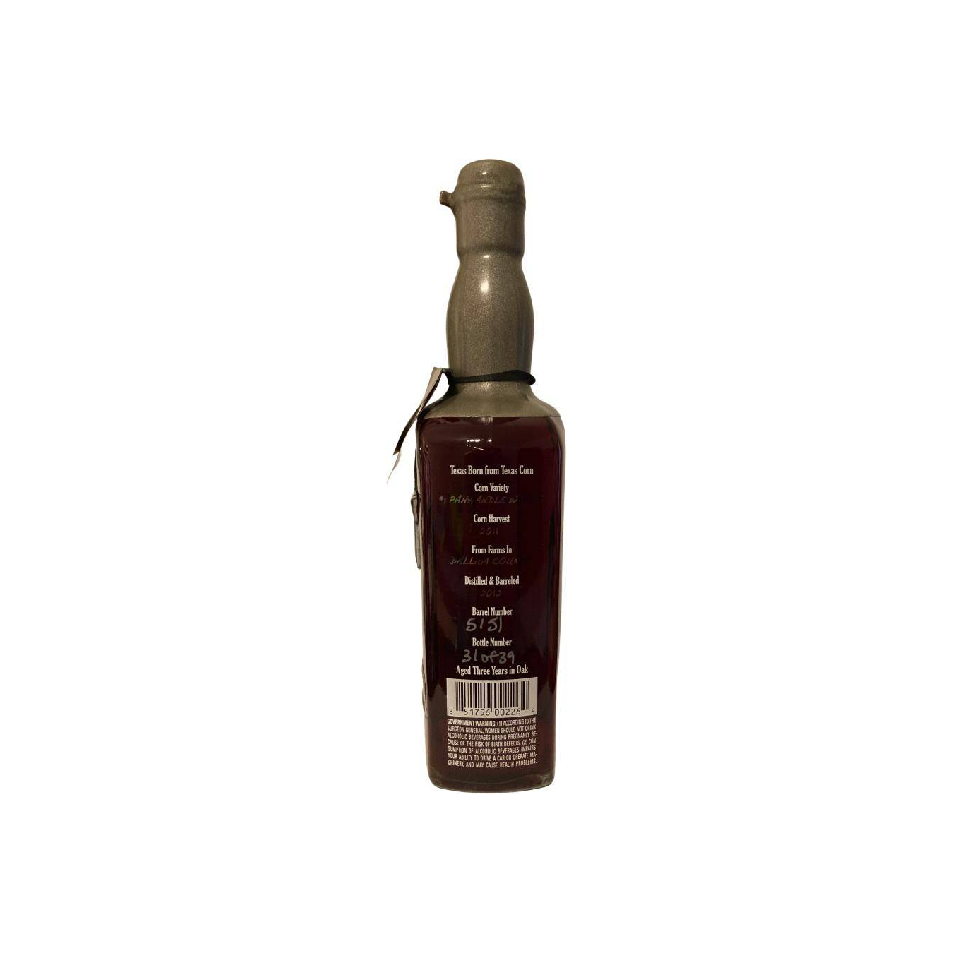 Garrison Brothers Texas Straight Bourbon Whiskey 2