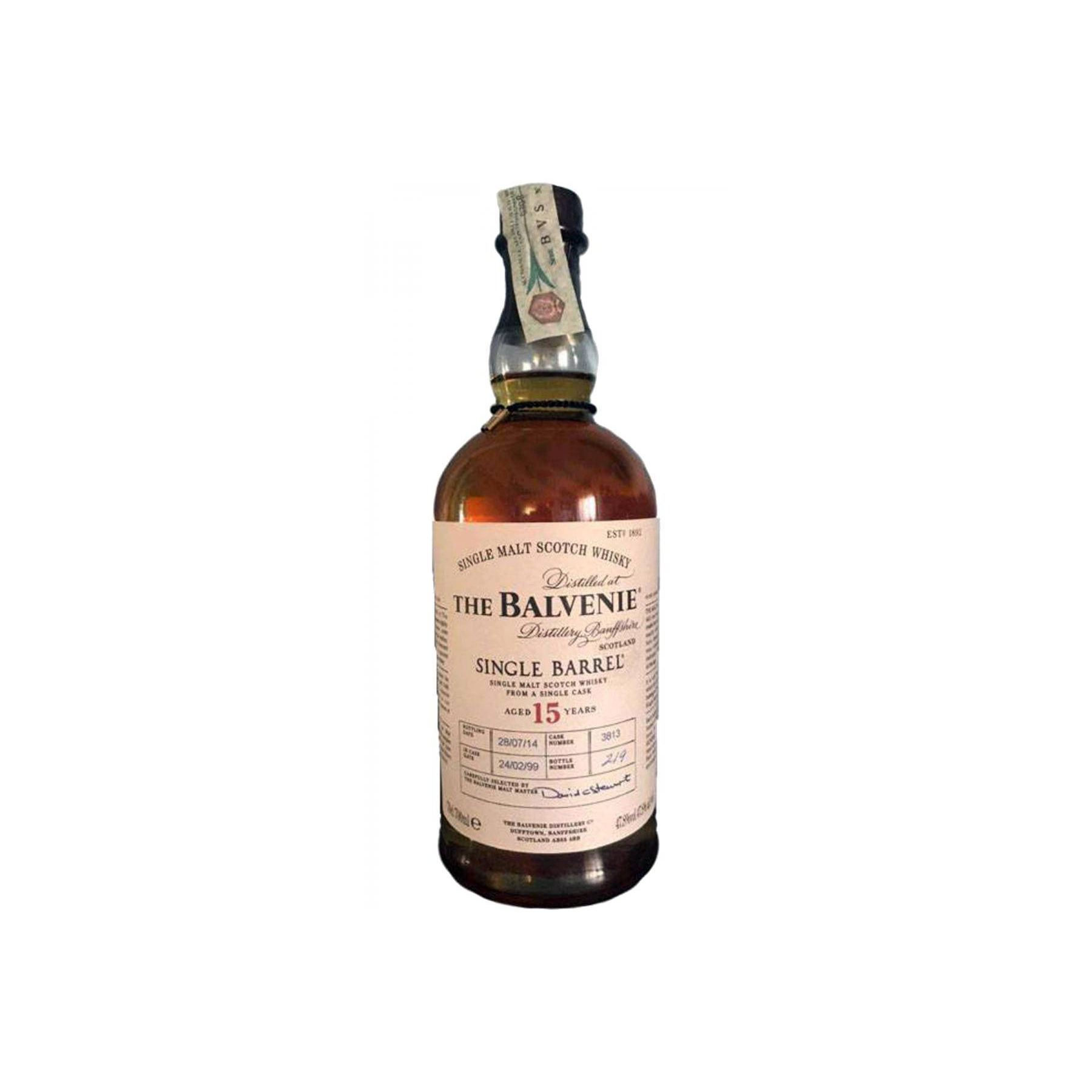 The Balvenie Single Cask 1999 15 Years Single Malt Whisky