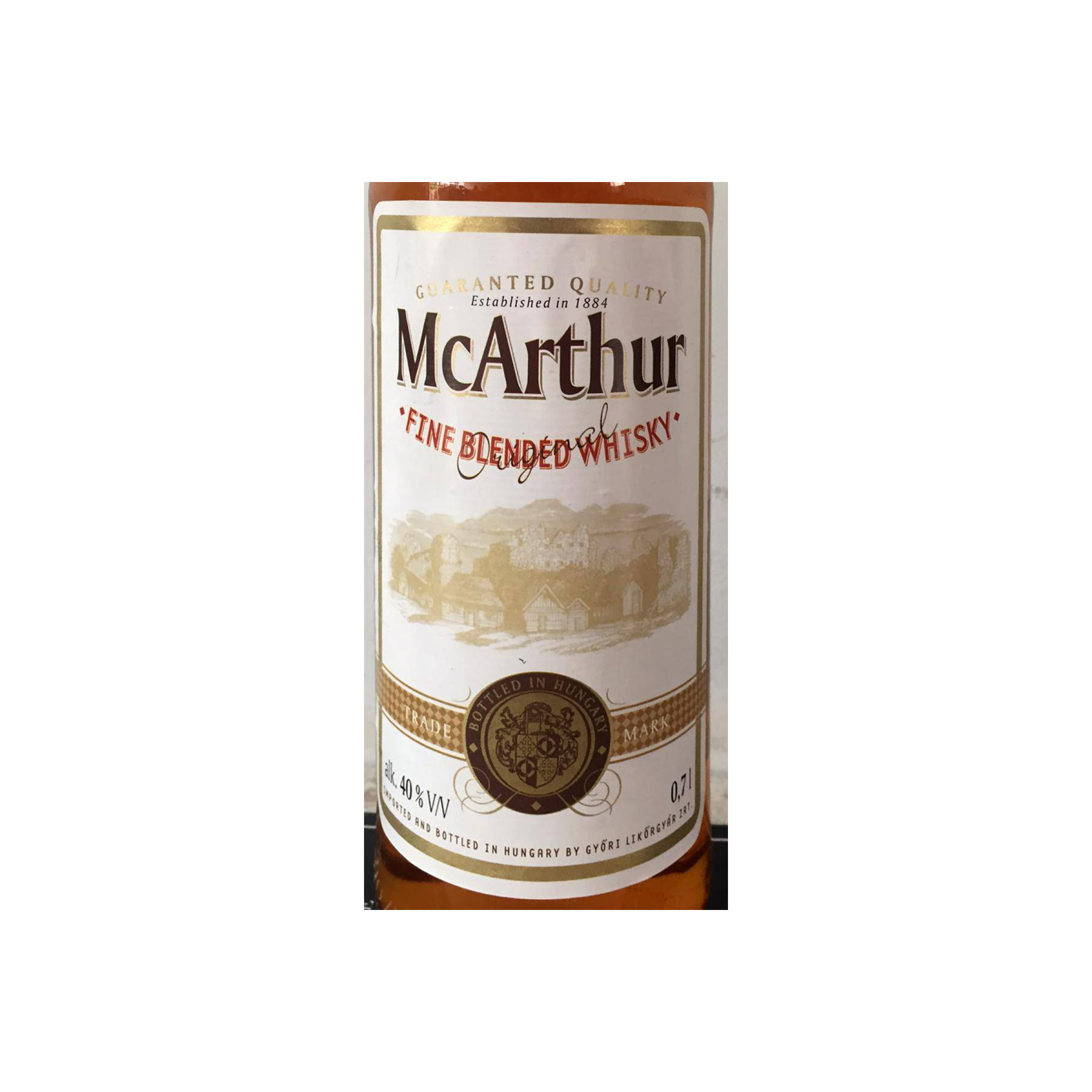 McArthur Fine Blended Whisky