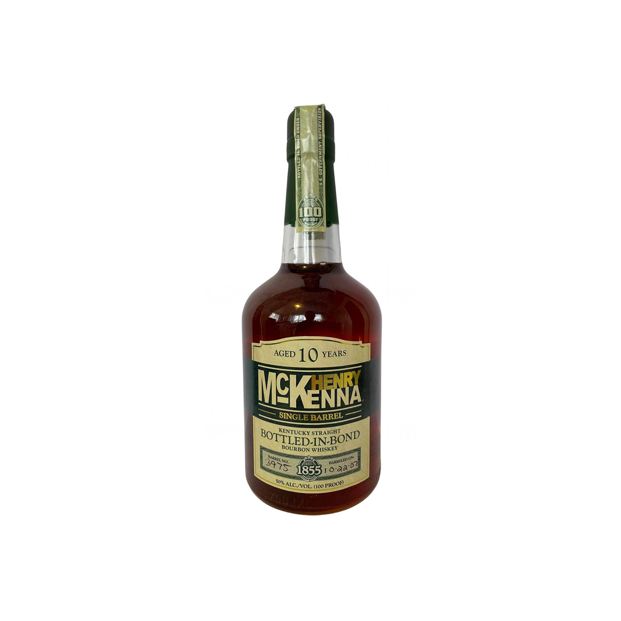 Henry McKenna Single Cask 2007 10 Years Bourbon Whisky