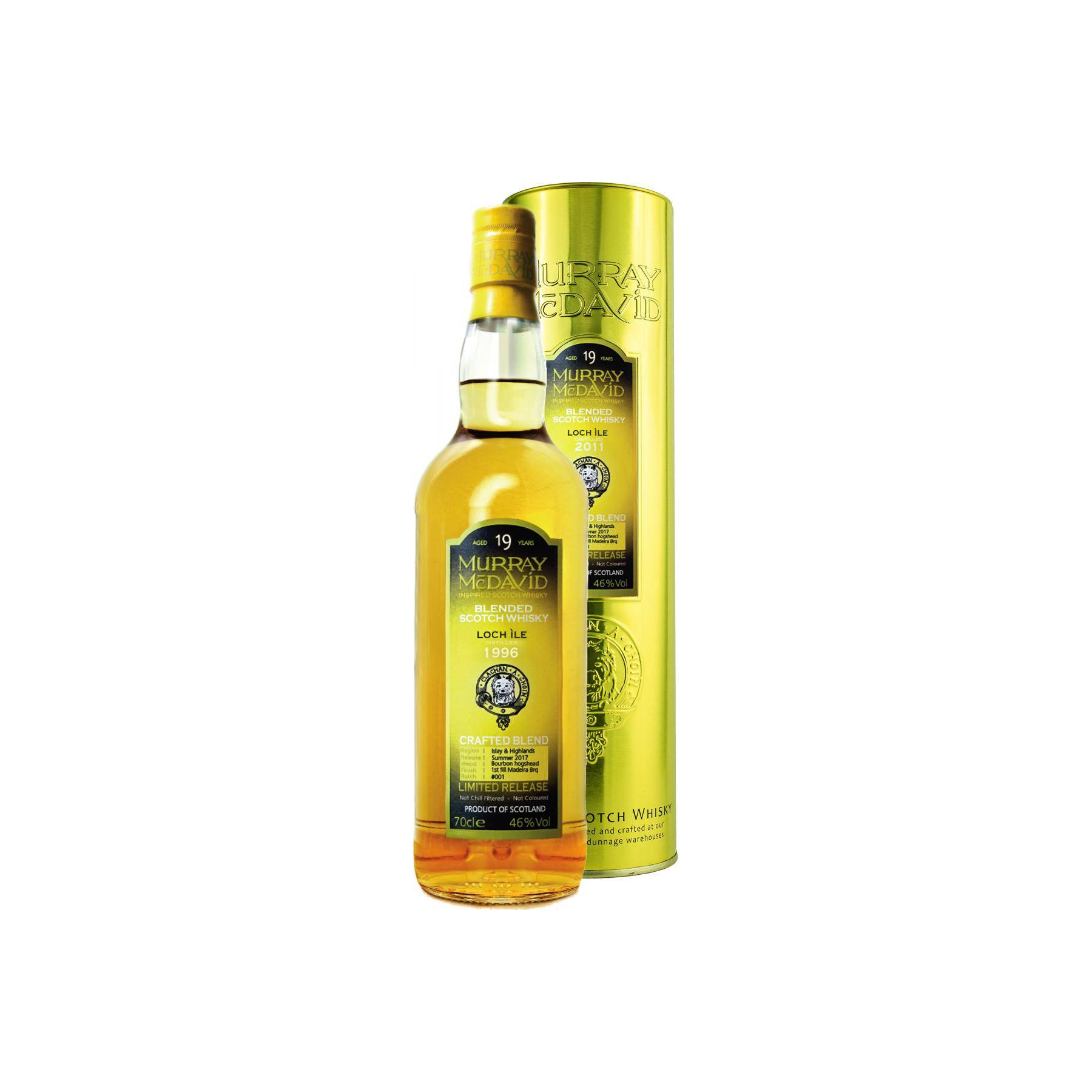 Murray McDavid 1996 19 Years Blended Whisky 2