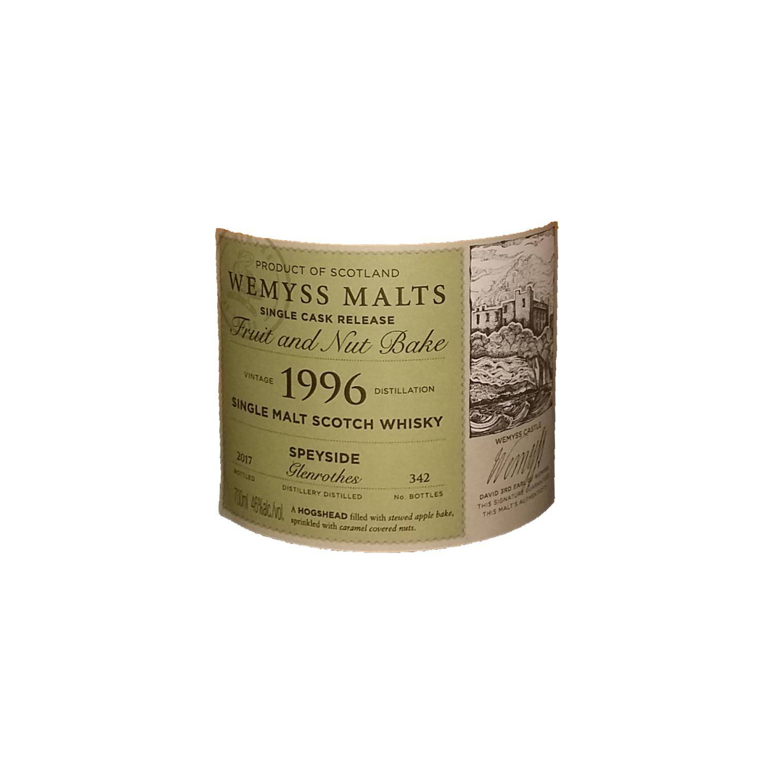The Glenrothes 1996 21 Years Single Malt Whisky