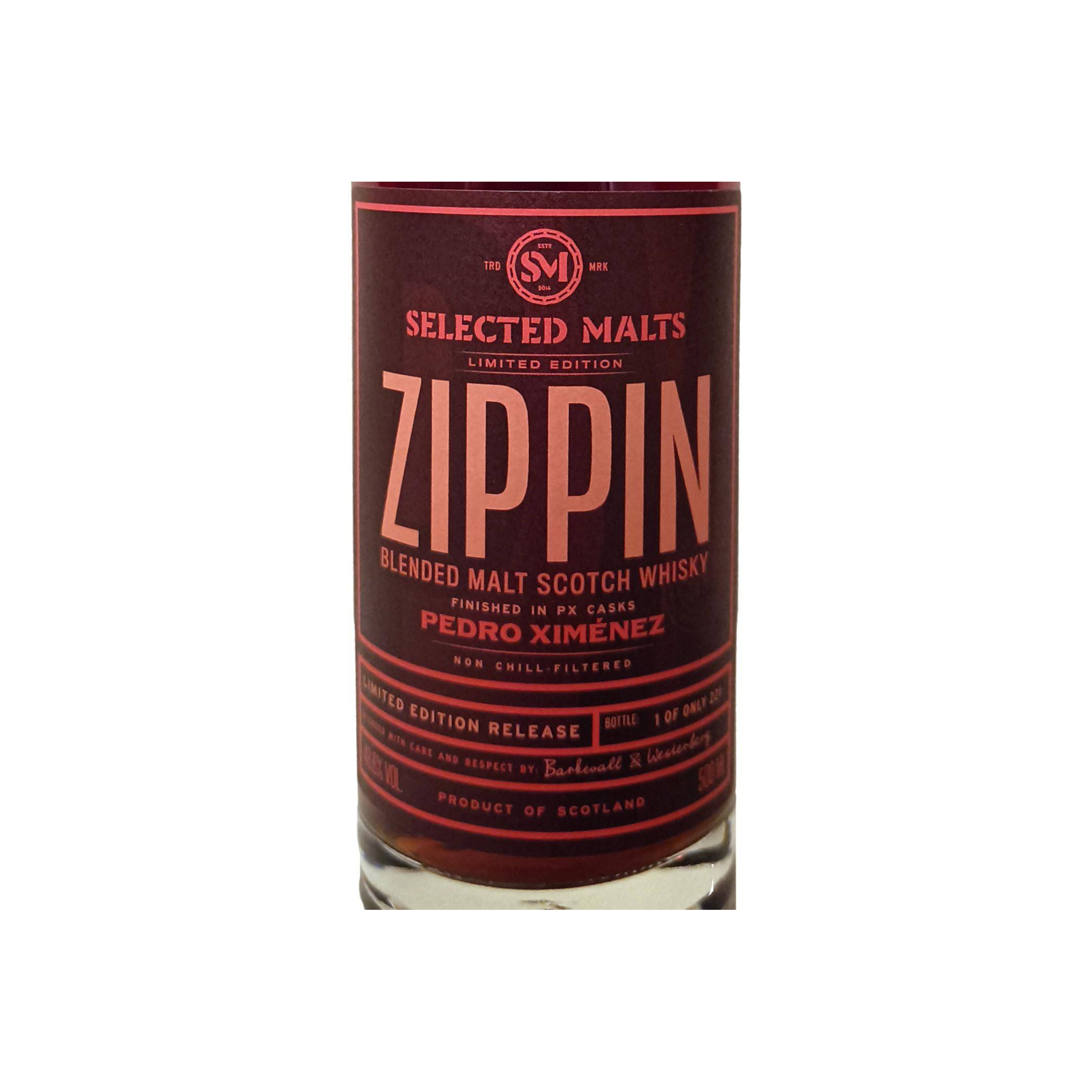 Zippin Blended Malt Scotch Whisky 2