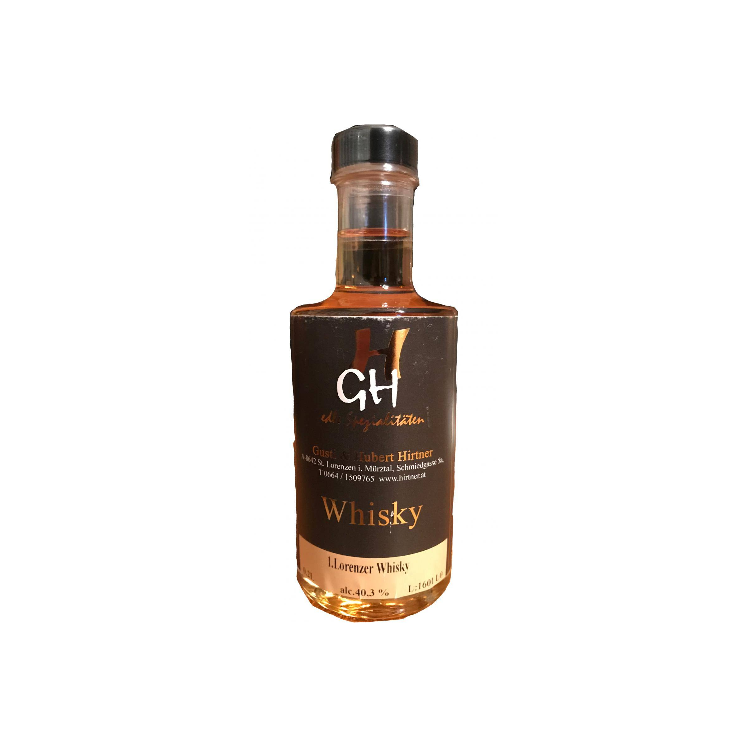 Destillerie Hirtner 1. Lorenzer Whisky 2