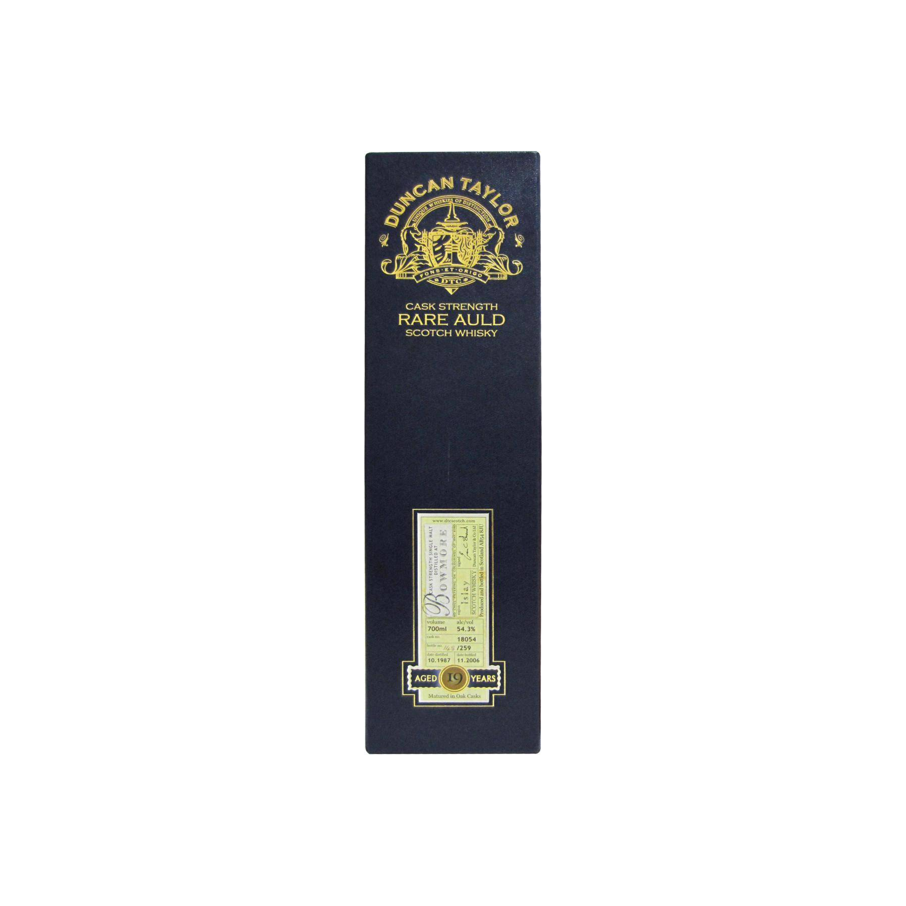 Bowmore Rare Auld 1987 19 Years Single Malt Whisky 2
