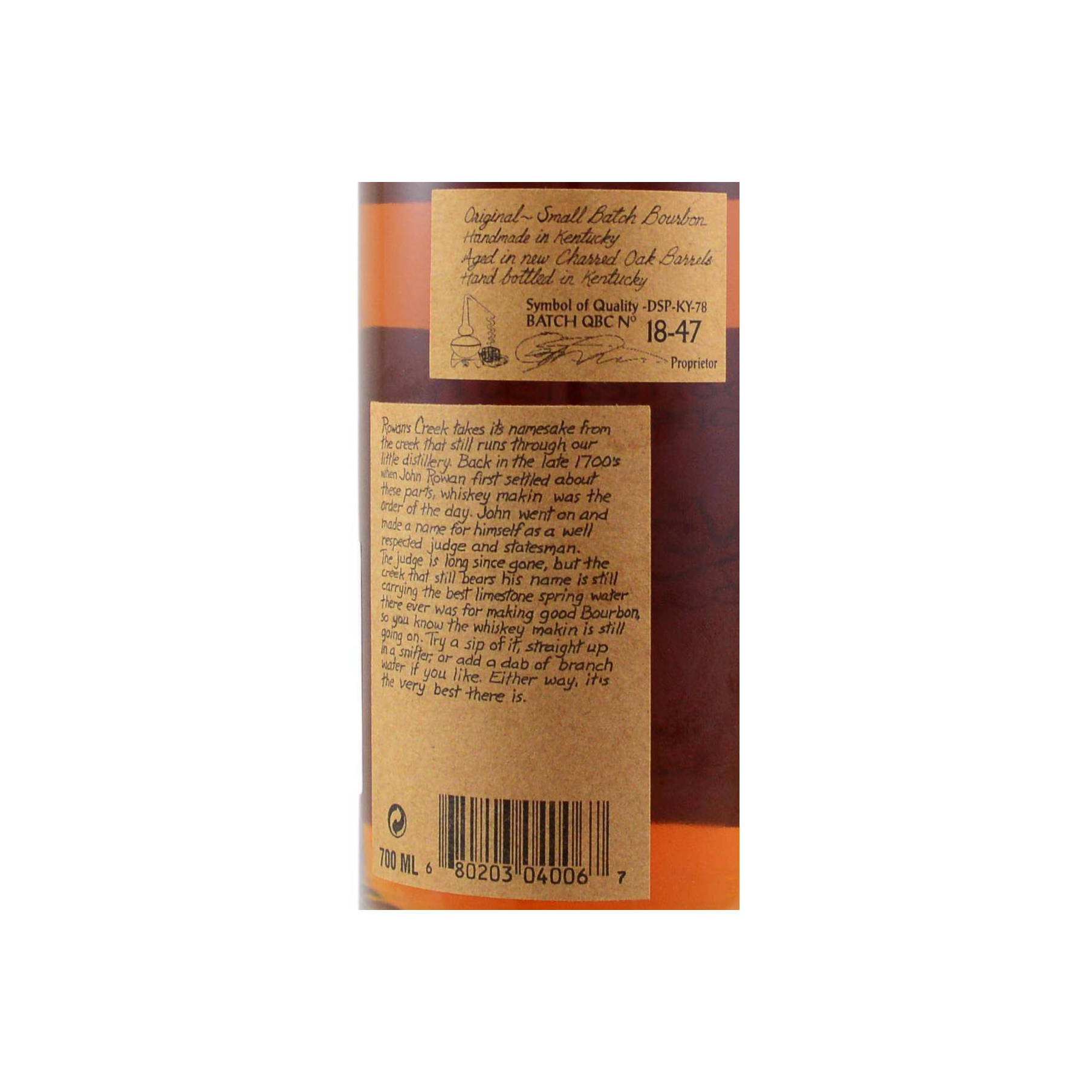 Rowan's Creek Straight Kentucky Bourbon 2