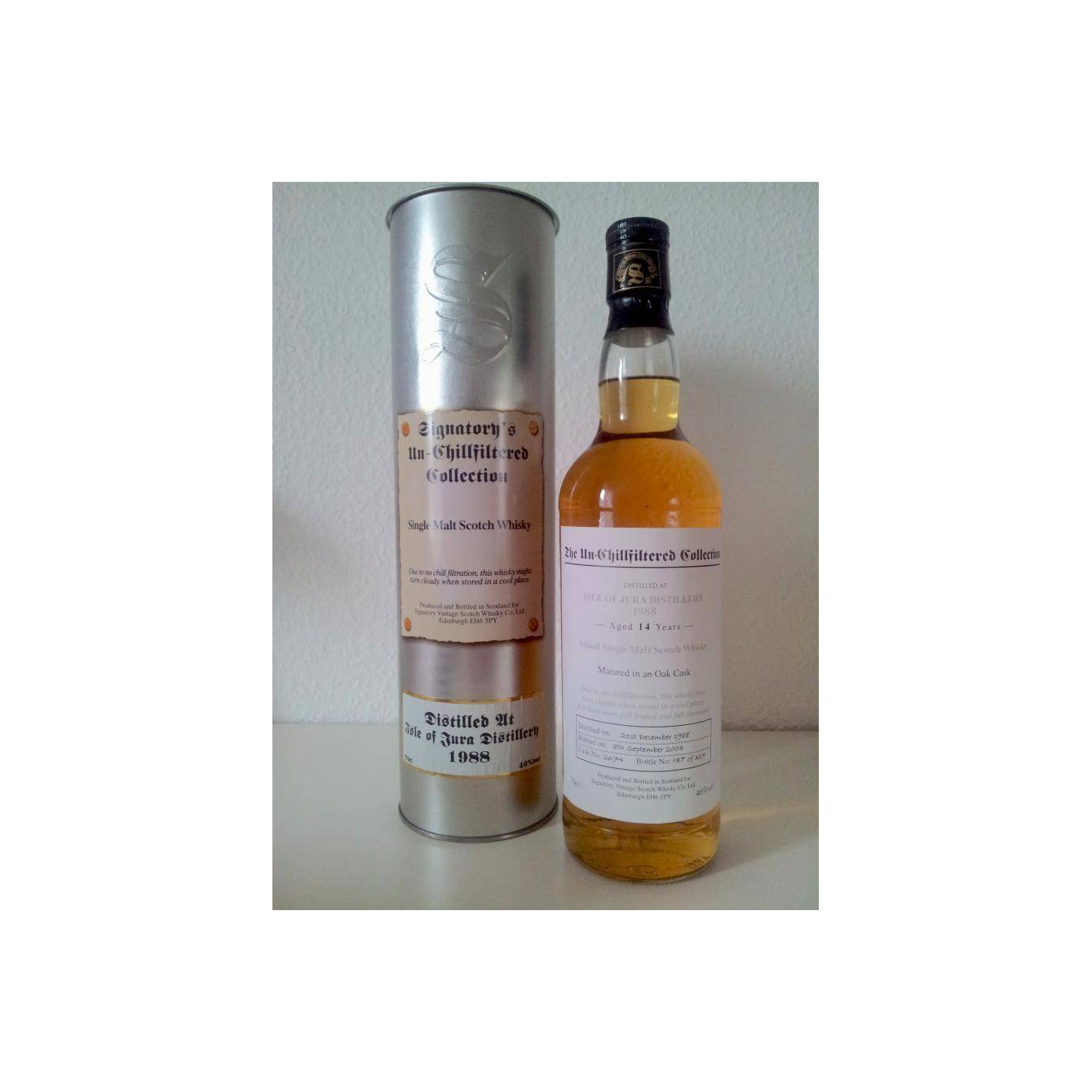 Jura The Un-Chillfiltered Collection 1988 14 Years Single Malt Whisky 2