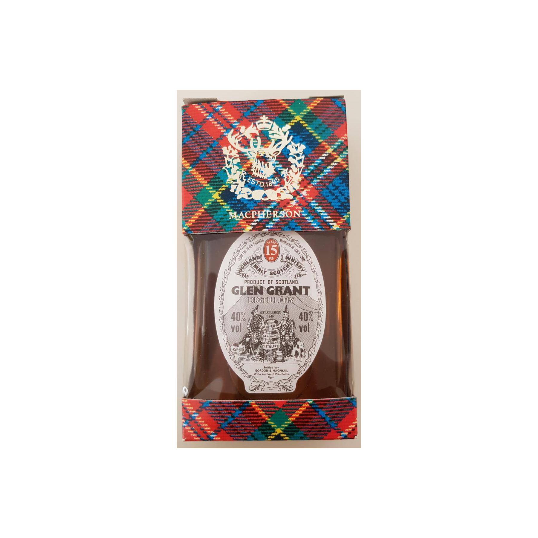 Glen Grant 15 Years Single Malt Whisky