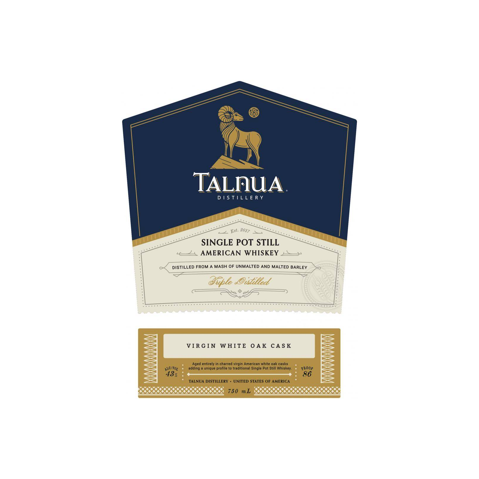 Talnua Virgin White Oak Cask