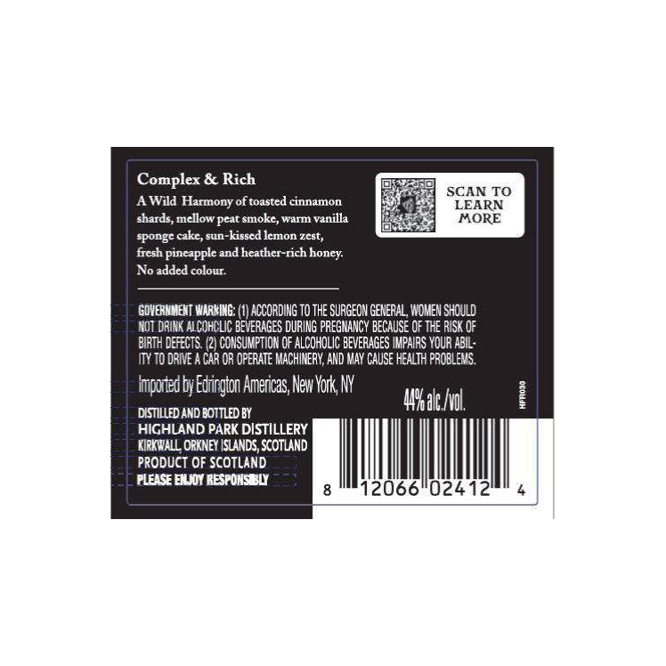 Highland Park 15 Years Single Malt Whisky 3