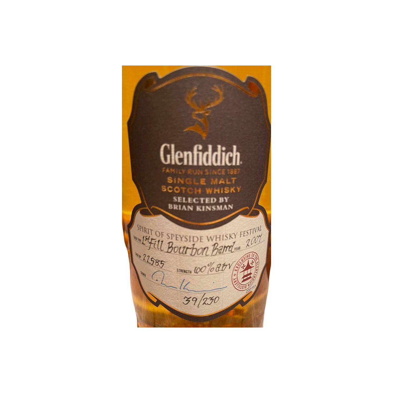 Glenfiddich 2007 14 Years Single Malt Whisky 2
