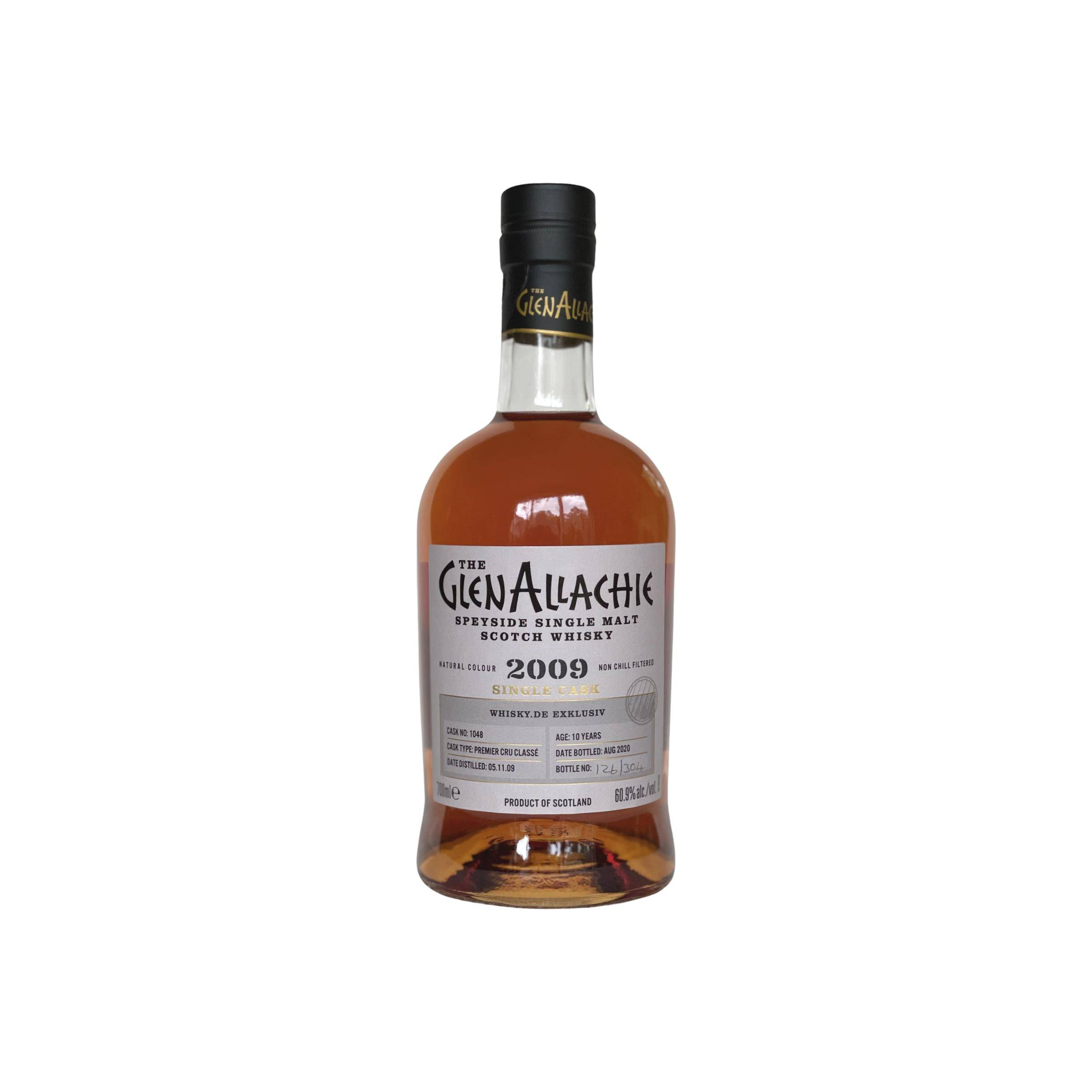 The GlenAllachie Single Cask 2009 10 Years Single Malt Whisky